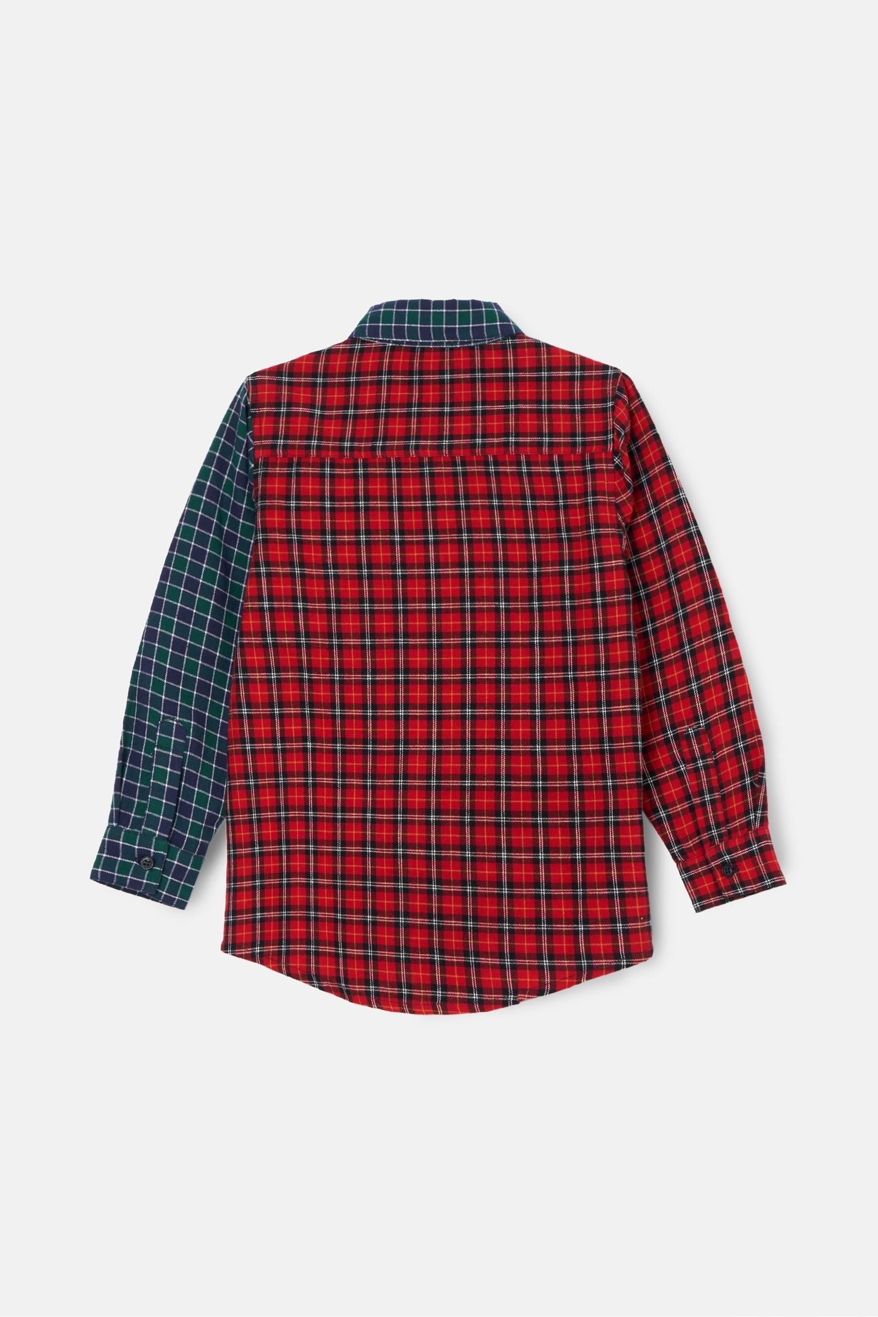 Red Angel & Rocket 100% Cotton Lewis Mixed Check Shirt