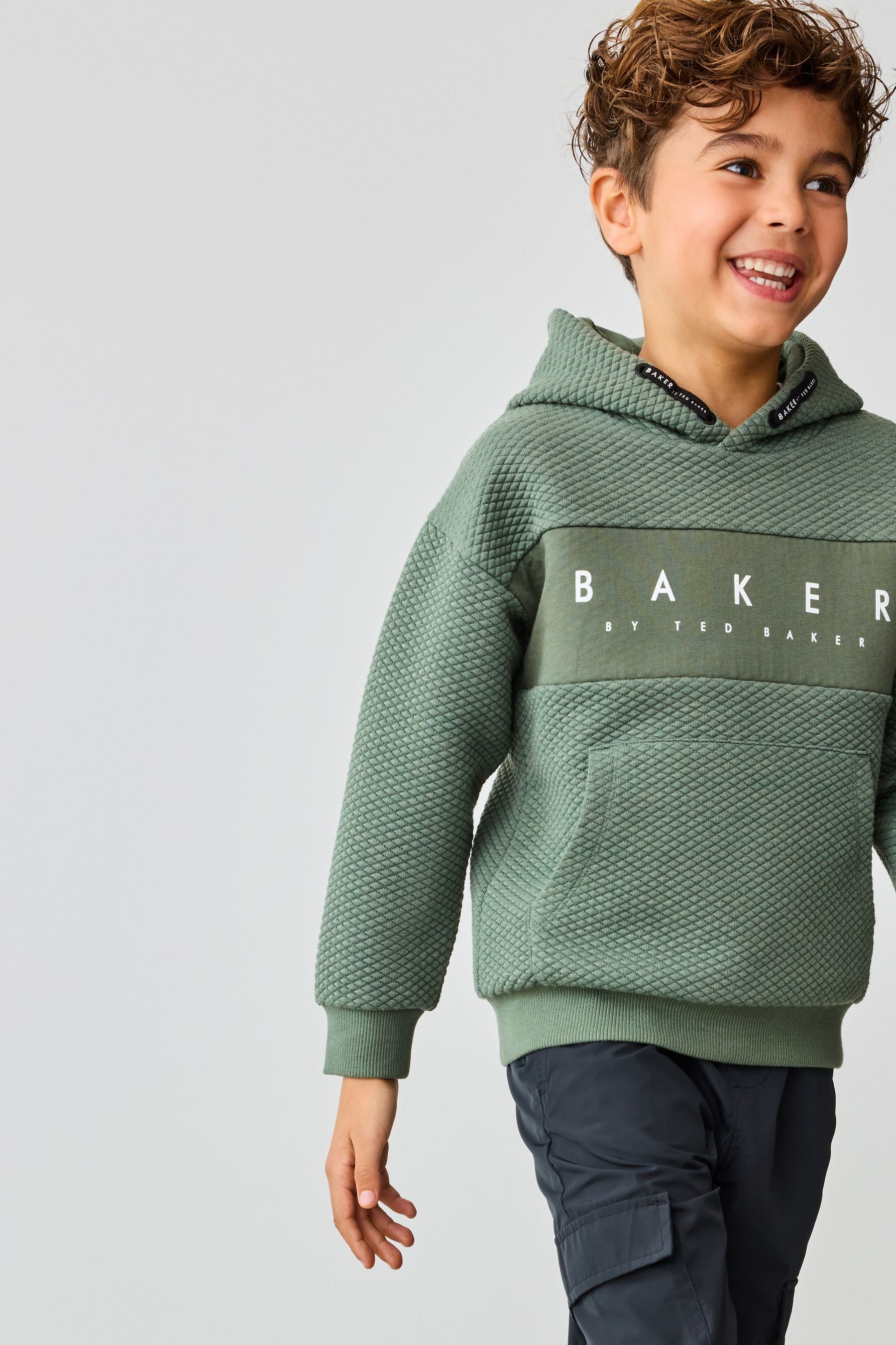 Baker by Ted Baker Textured Hoodie