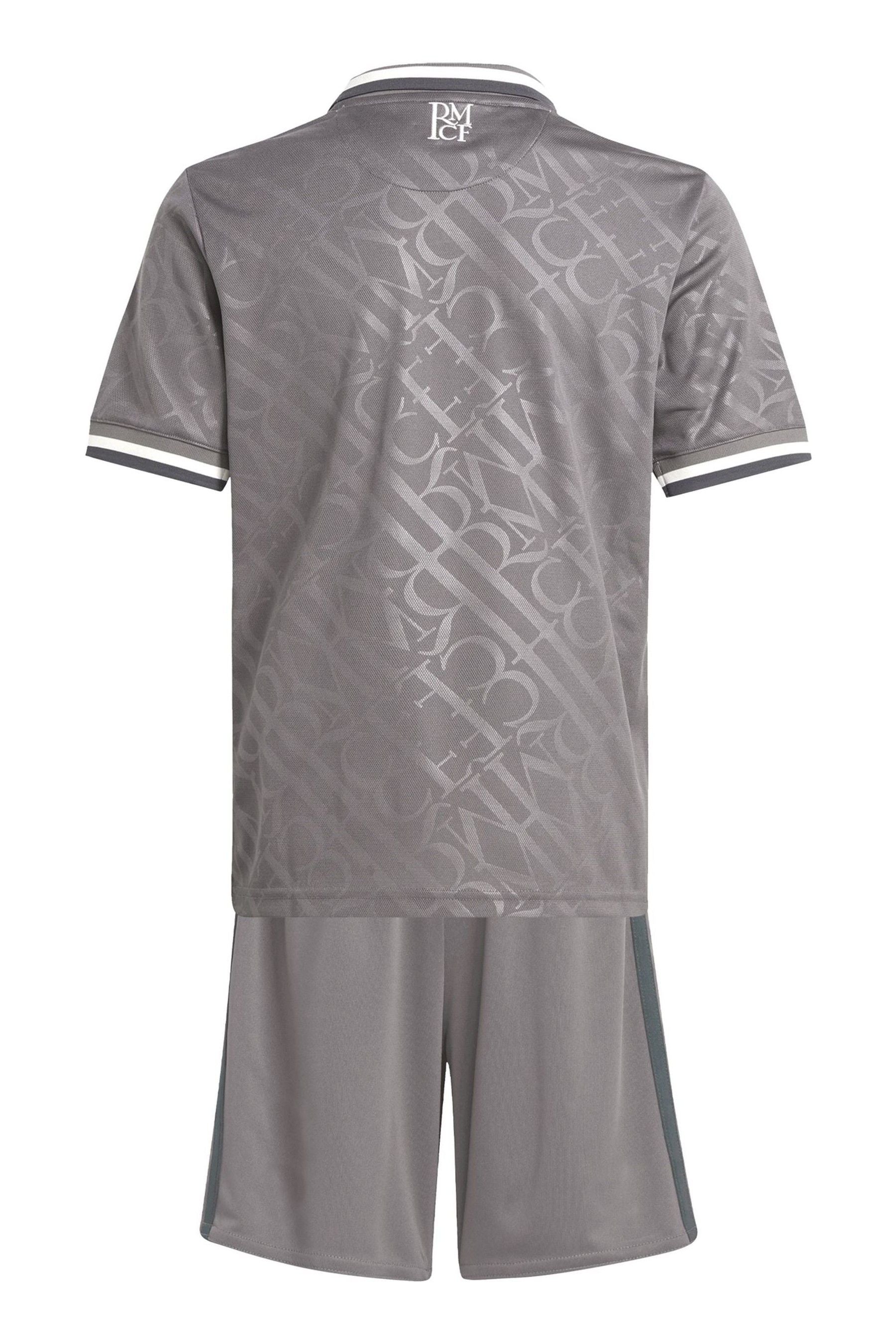 adidas Grey Real Madrid Third Minikit 2024-25