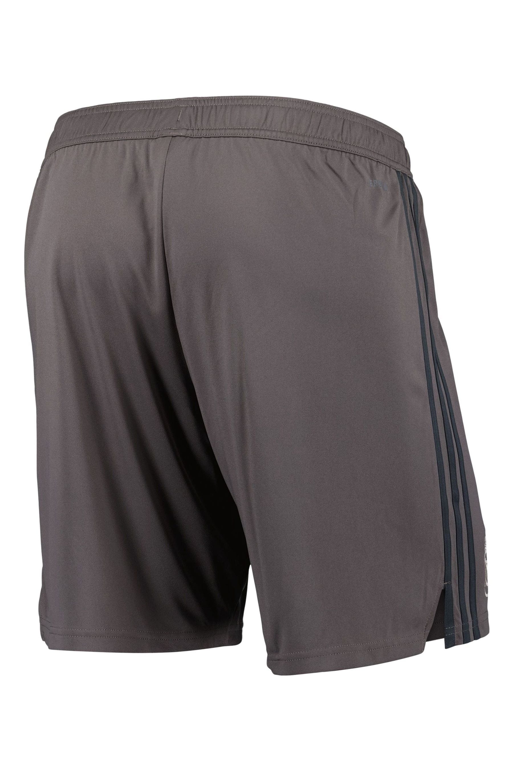 adidas Grey Real Madrid Third Shorts 2024-25 Kids