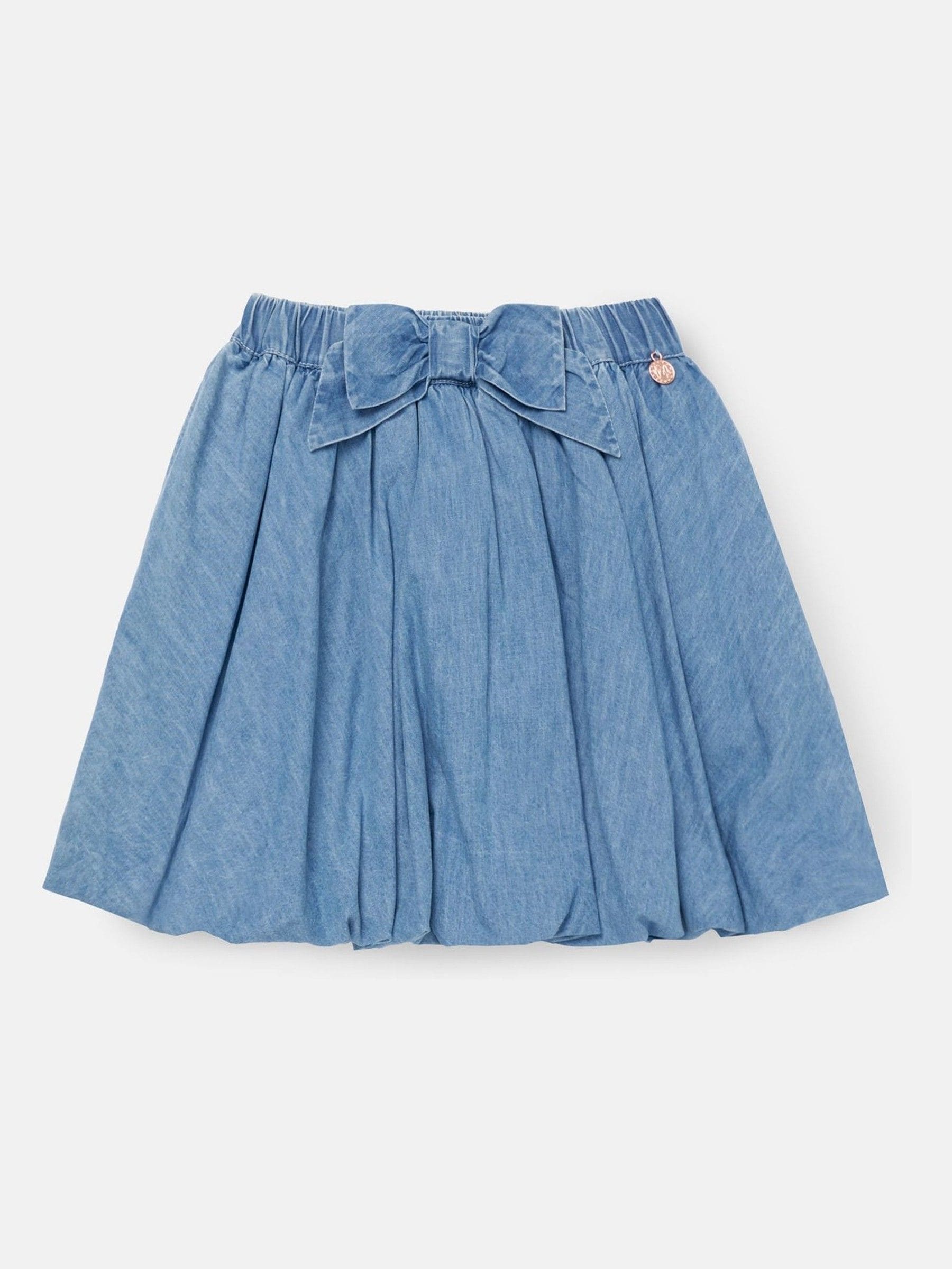 Angel & Rocket Blue Annie Puffball Denim Skirt