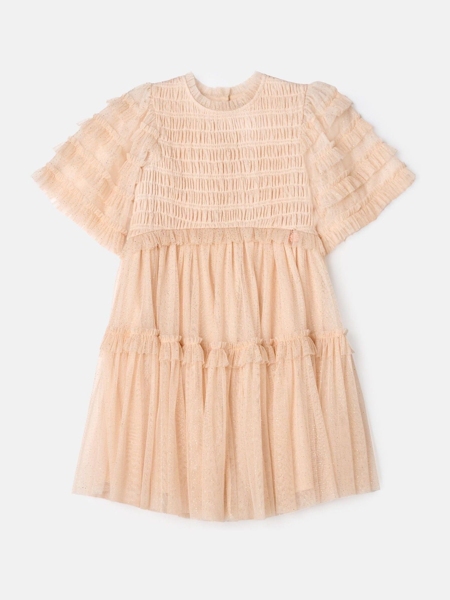 Angel & Rocket Pink Beau Boho Embellished Dress