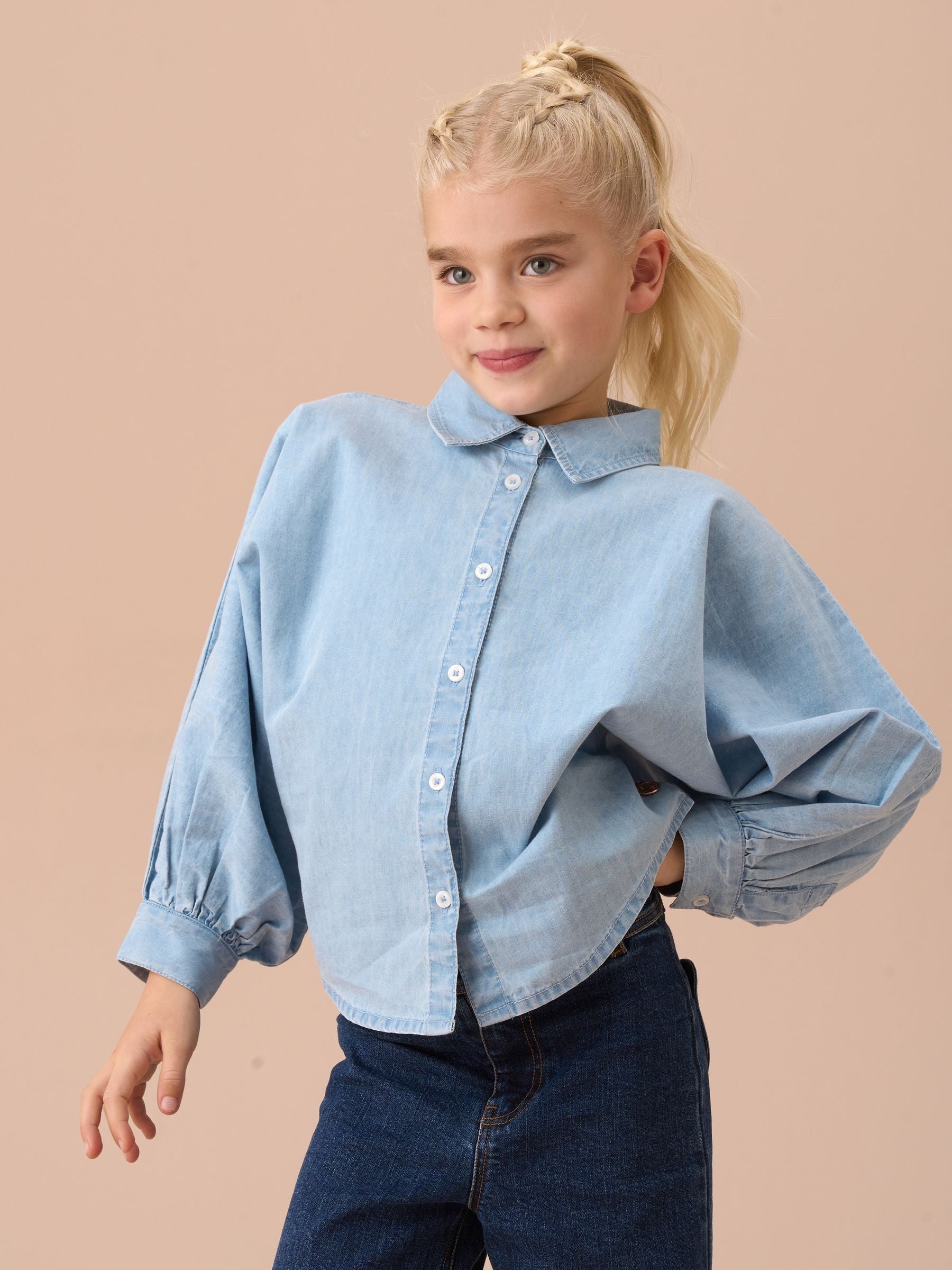 Angel & Rocket Blue Stella Denim Shirt