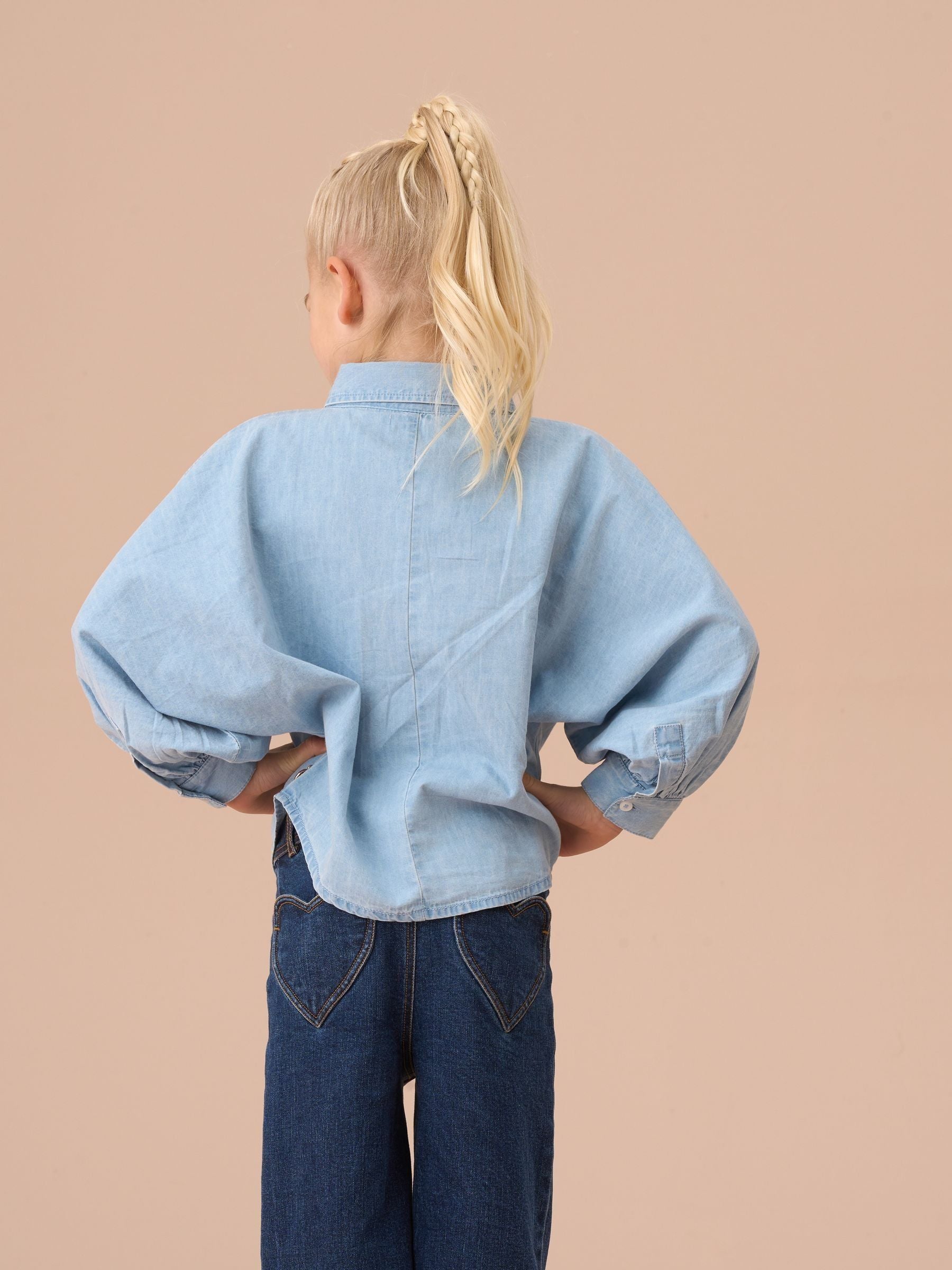 Angel & Rocket Blue Stella Denim Shirt