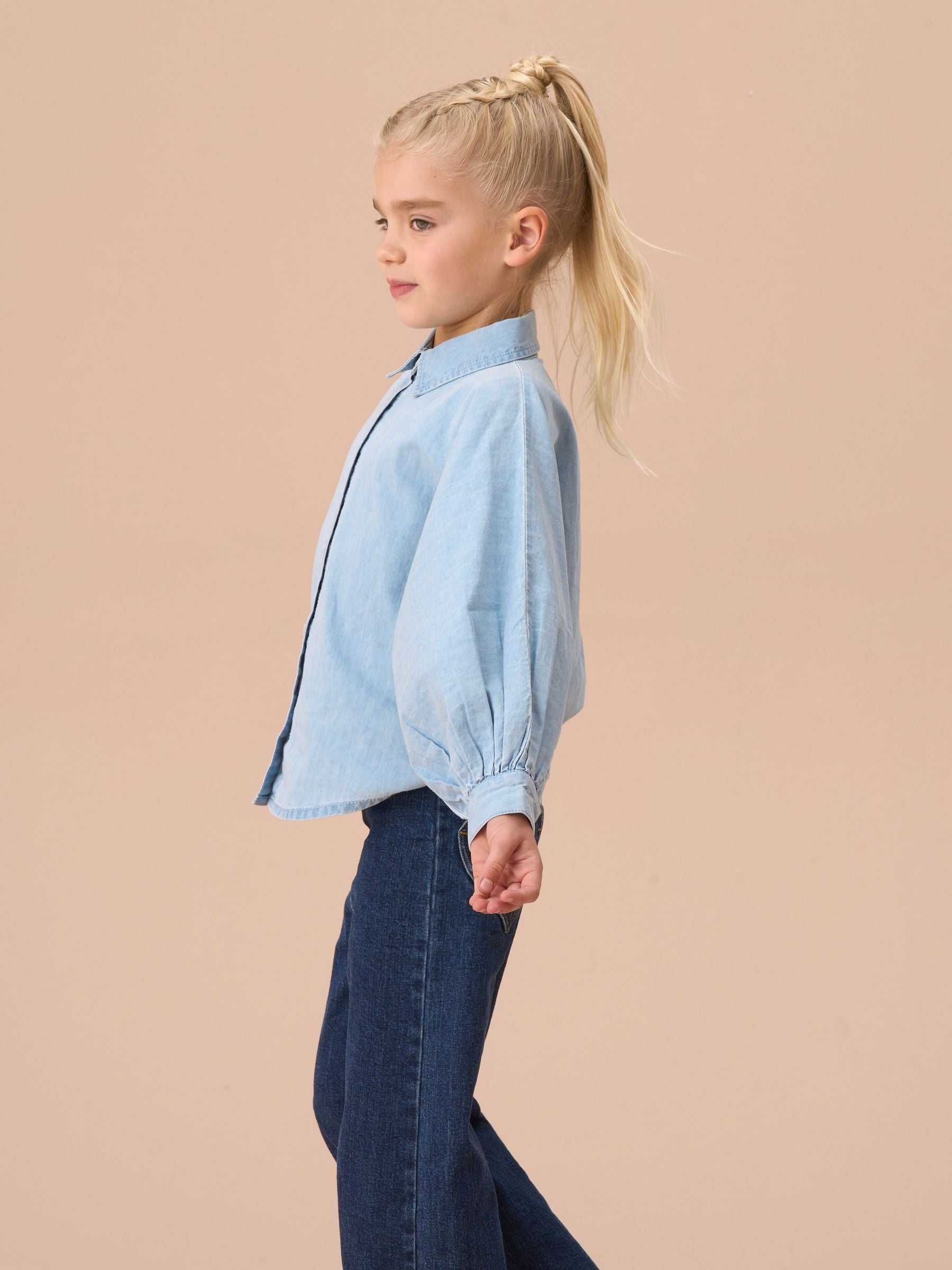 Angel & Rocket Blue Stella Denim Shirt