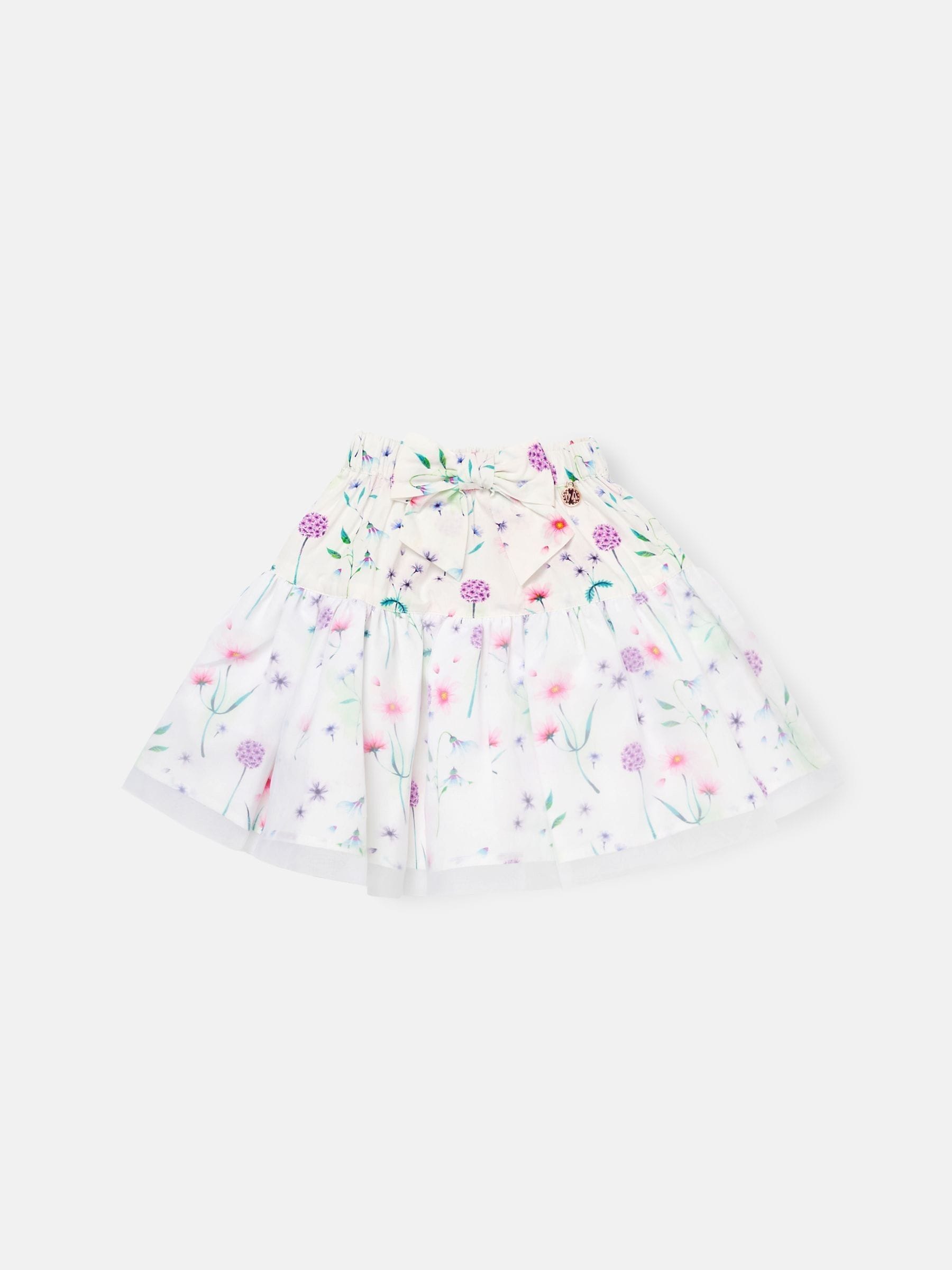 Angel & Rocket White Perla Puff Ball Skirt