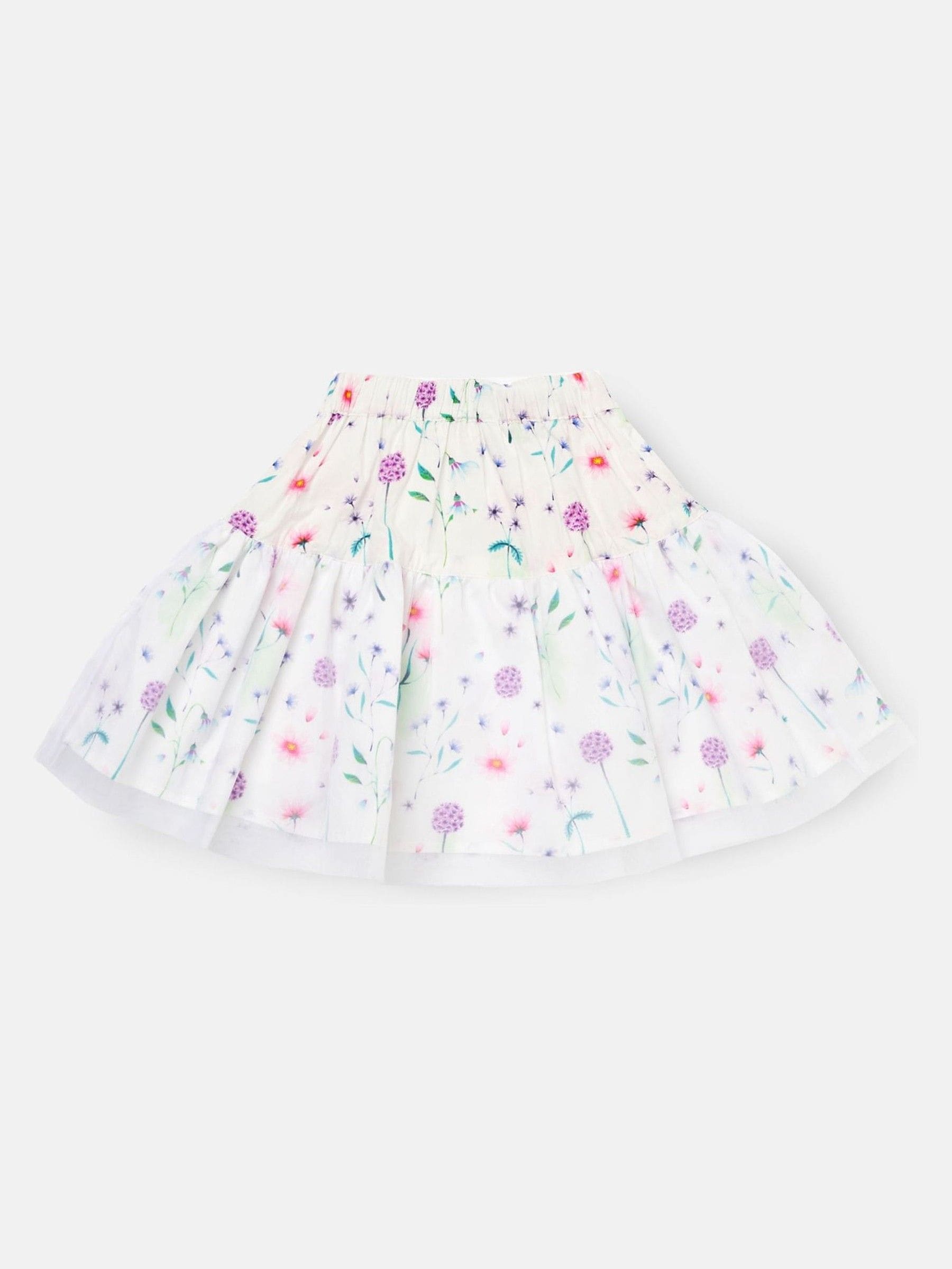 Angel & Rocket White Perla Puff Ball Skirt