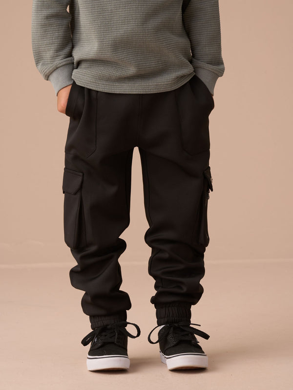 Angel & Rocket Black Frank Sporty Technical Joggers