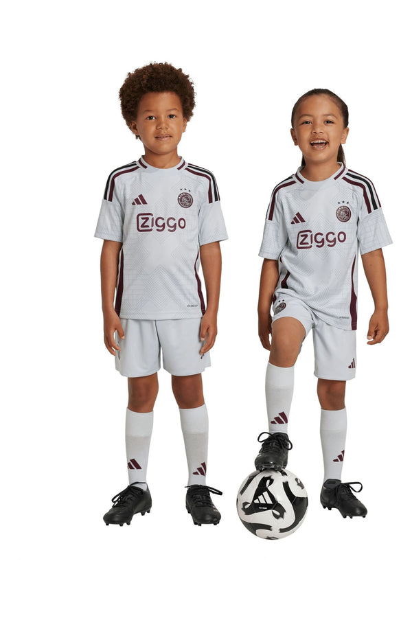 adidas Grey Ajax adidas Third Minikit 2024-25