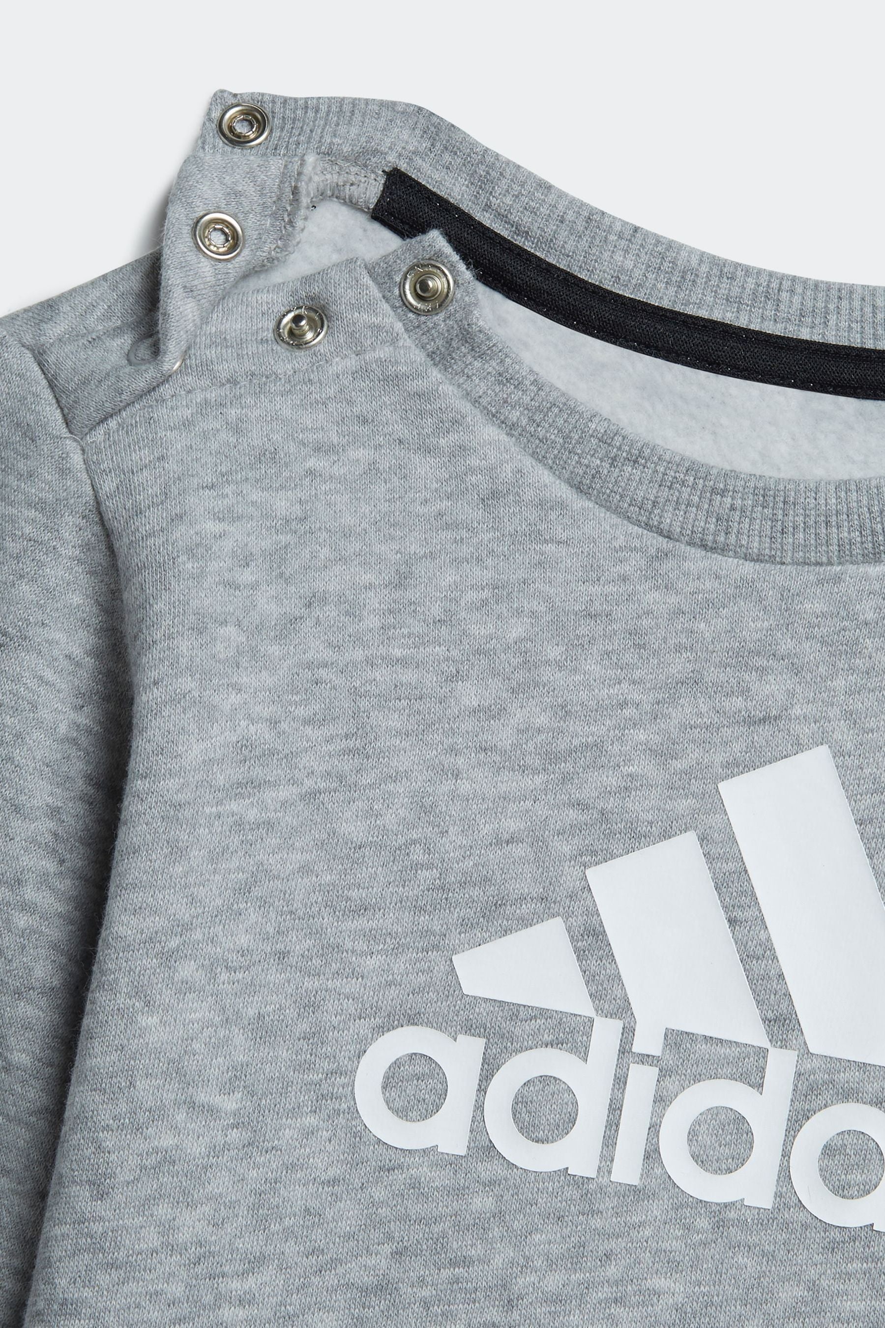 adidas Grey 100% Cotton Tracksuit