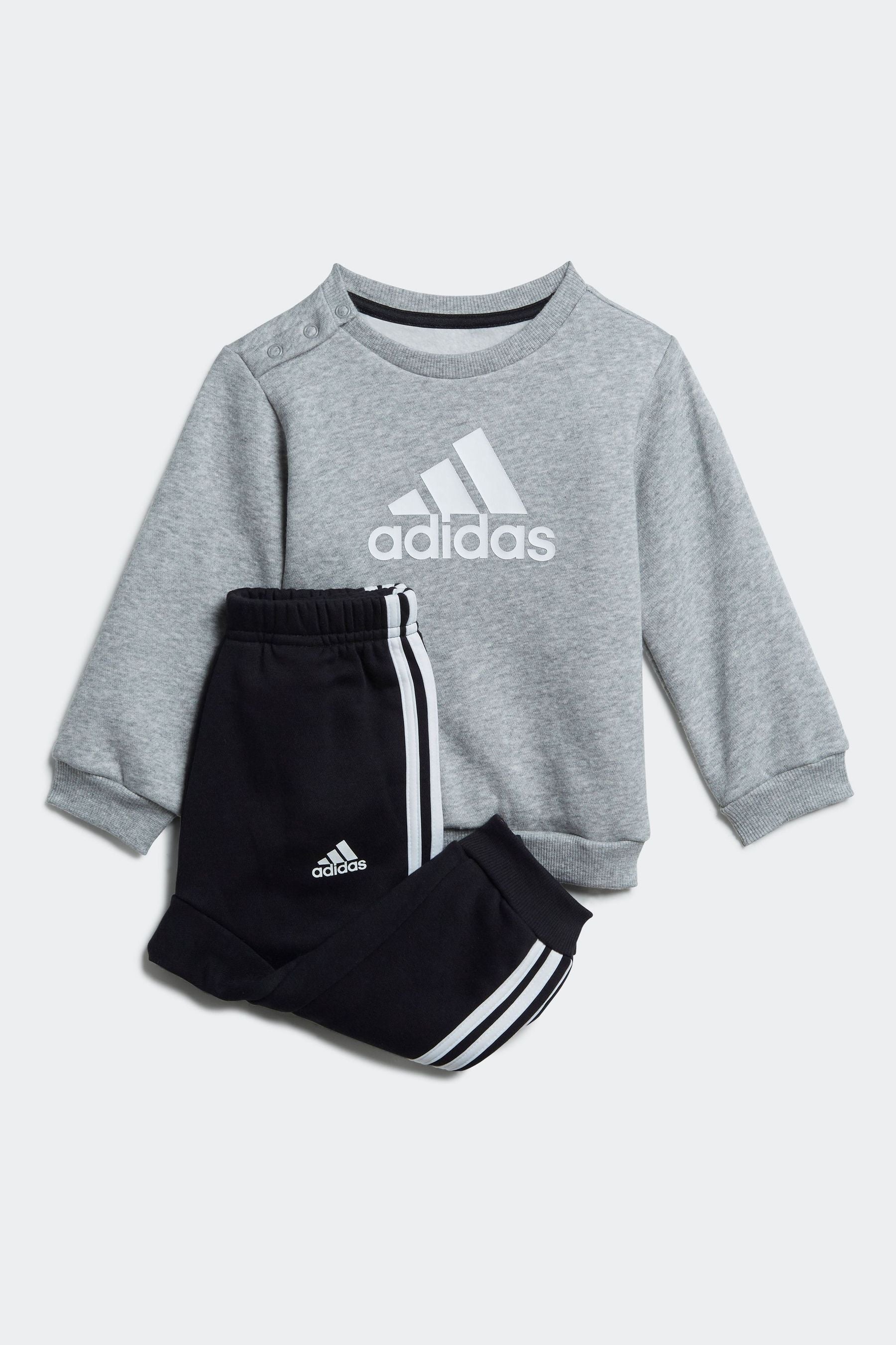 adidas Grey 100% Cotton Tracksuit