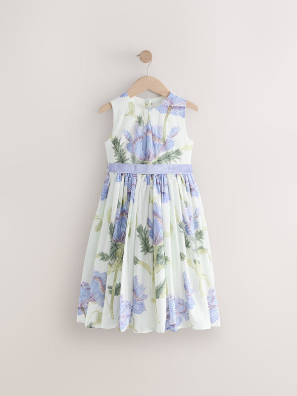 Cream Floral Kew Collection Prom Dress (3-12yrs)