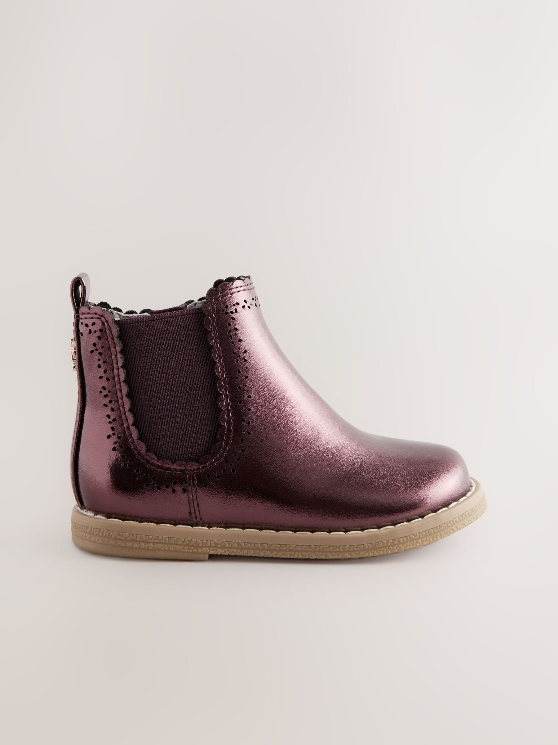 Red Standard Fit (F) Chelsea Ankle Boots