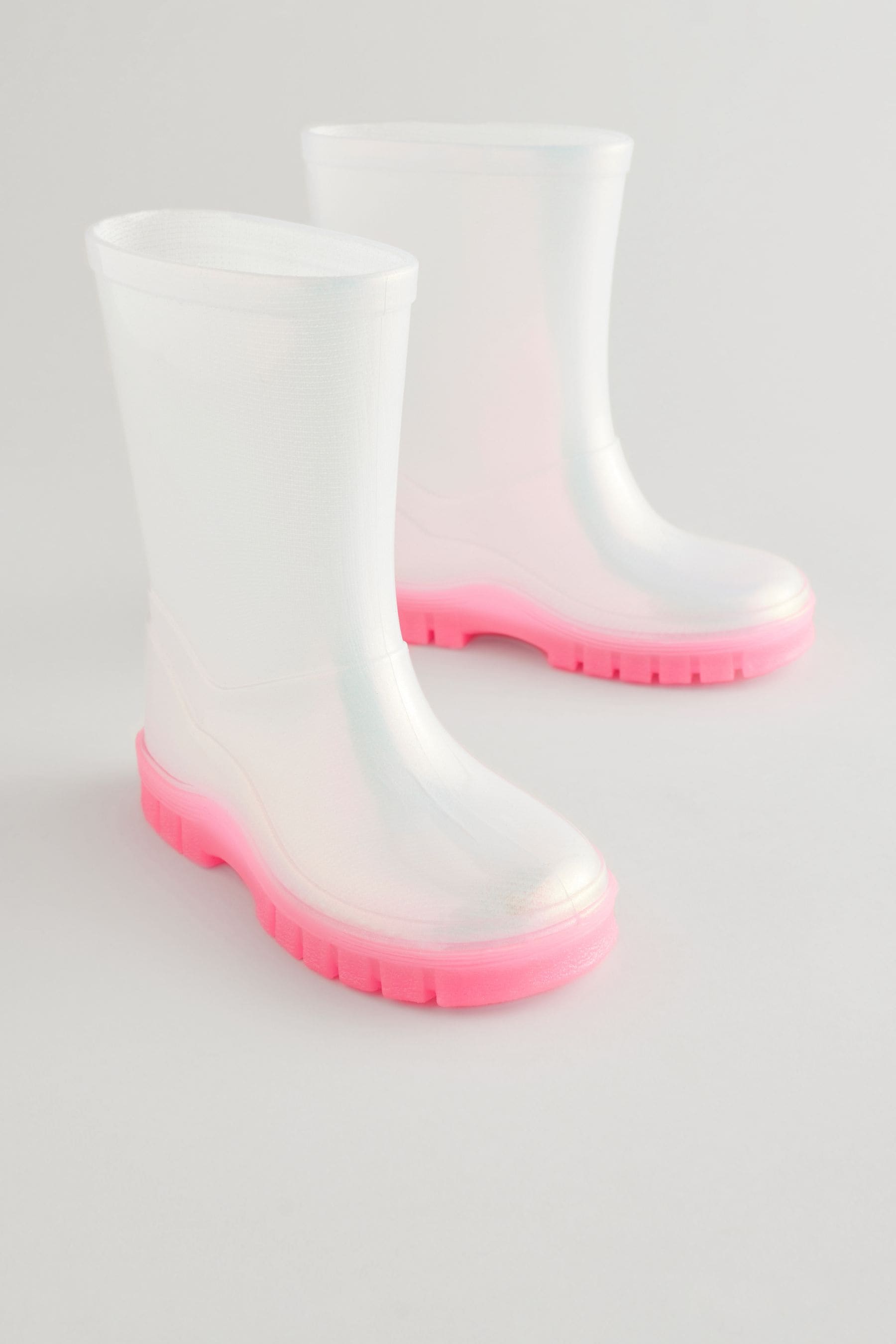 Iridescent PVC Wellies