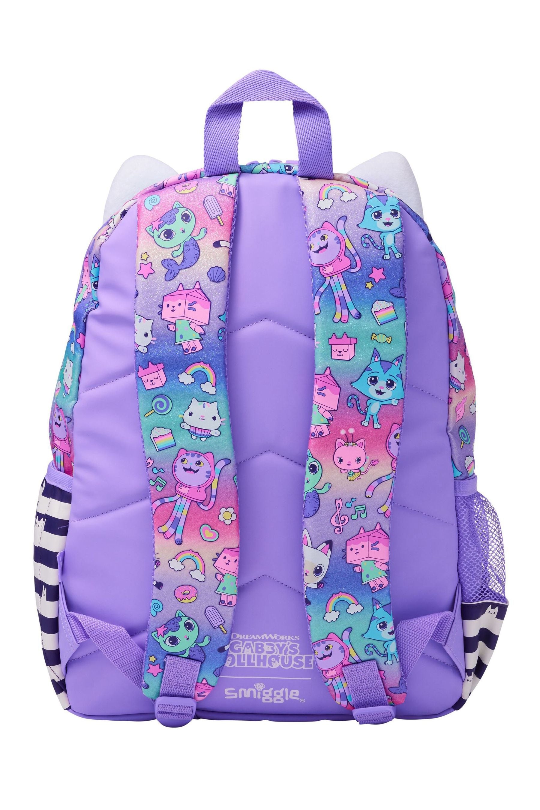 Smiggle Purple Gabbys Dollhouse Classic Backpack