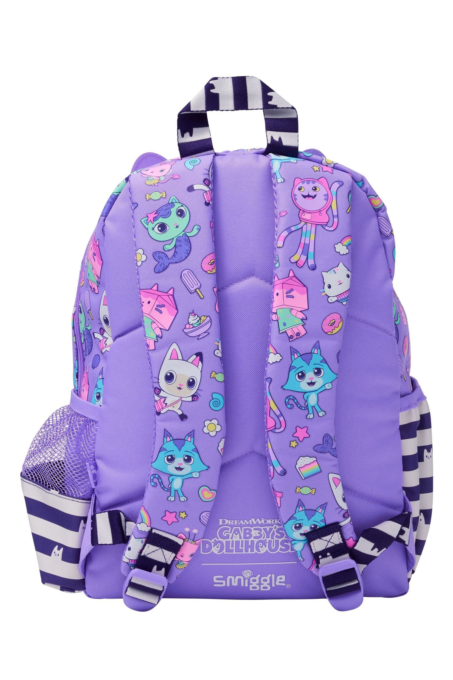 Smiggle Purple Junior Gabbys Dollhouse Character Backpack