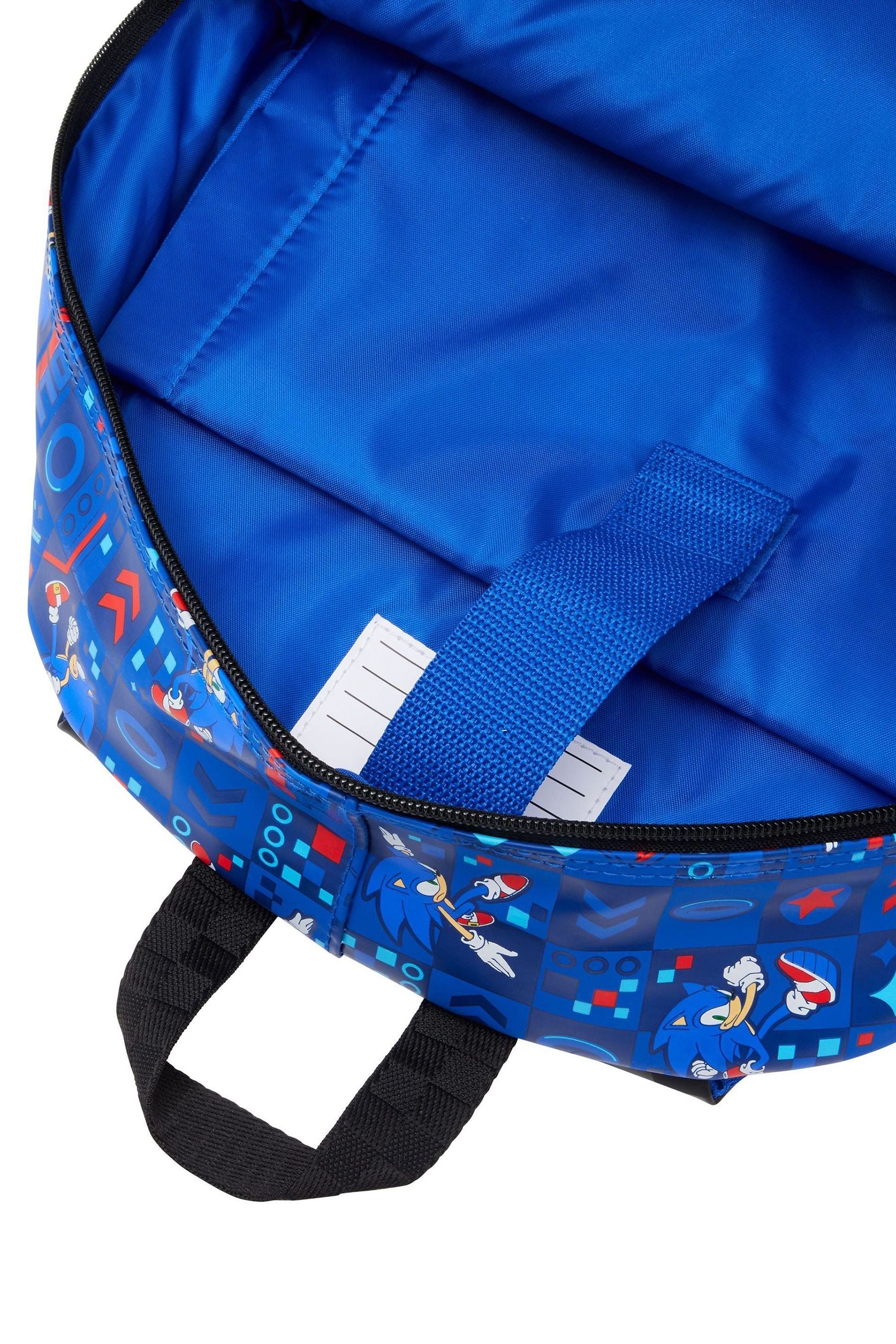 Smiggle Blue Sonic The Hedgehog Classic Backpack