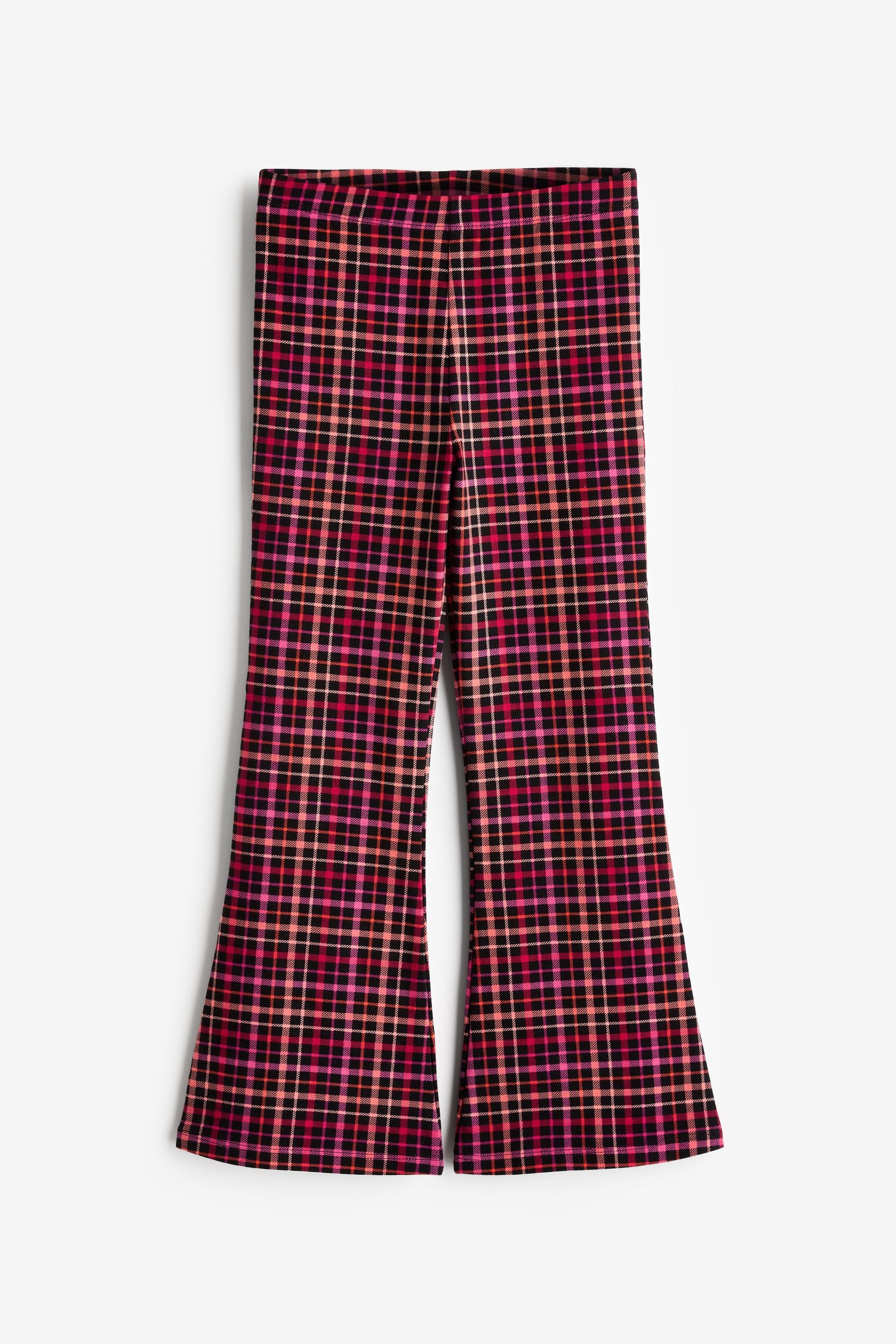 Red Check Flare Leggings (3-16yrs)