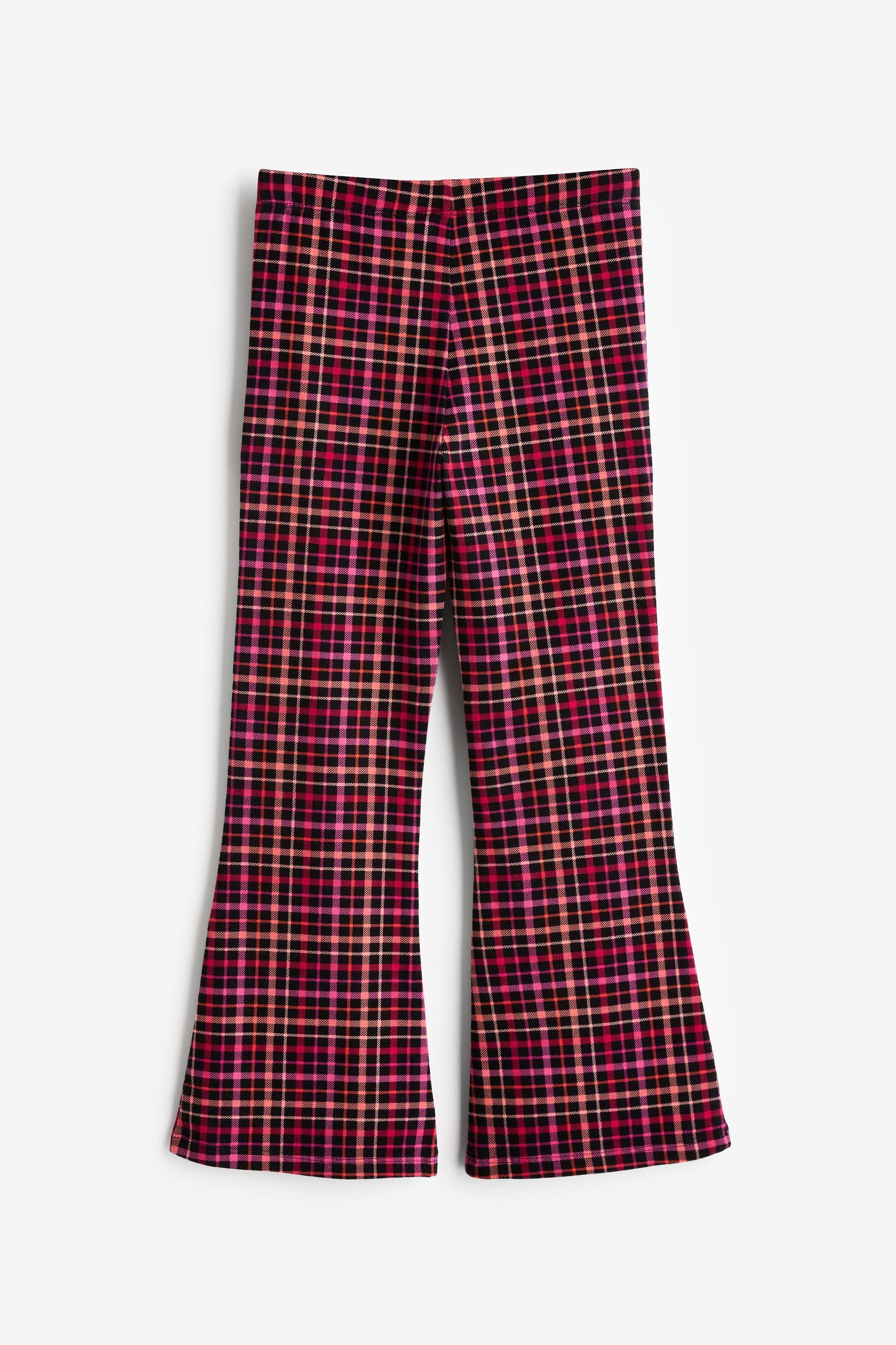 Red Check Flare Leggings (3-16yrs)