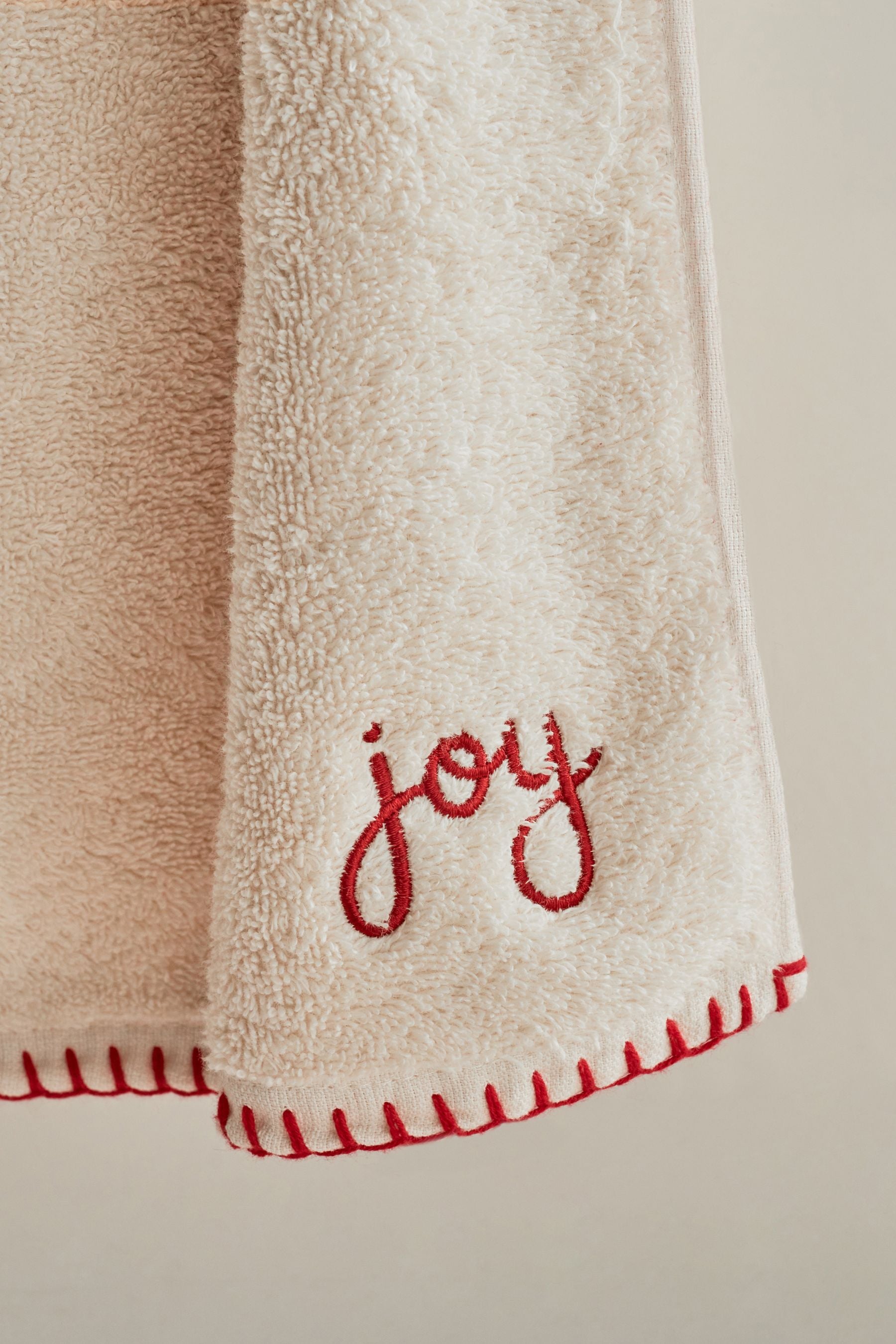 Natural Joy Natural Christmas 100% Cotton Towels