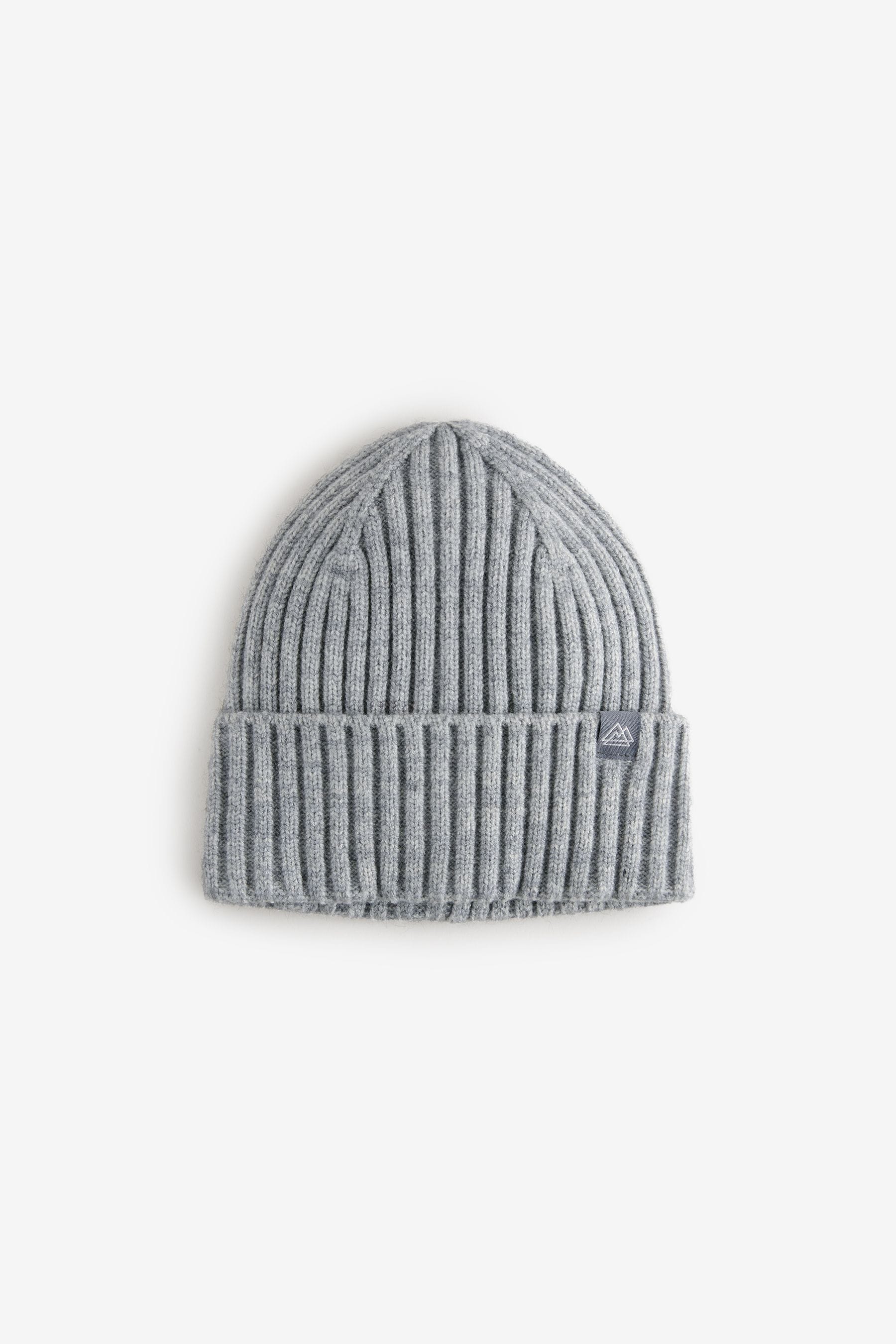 Grey Twist Knitted Beanie Hat (1-16yrs)