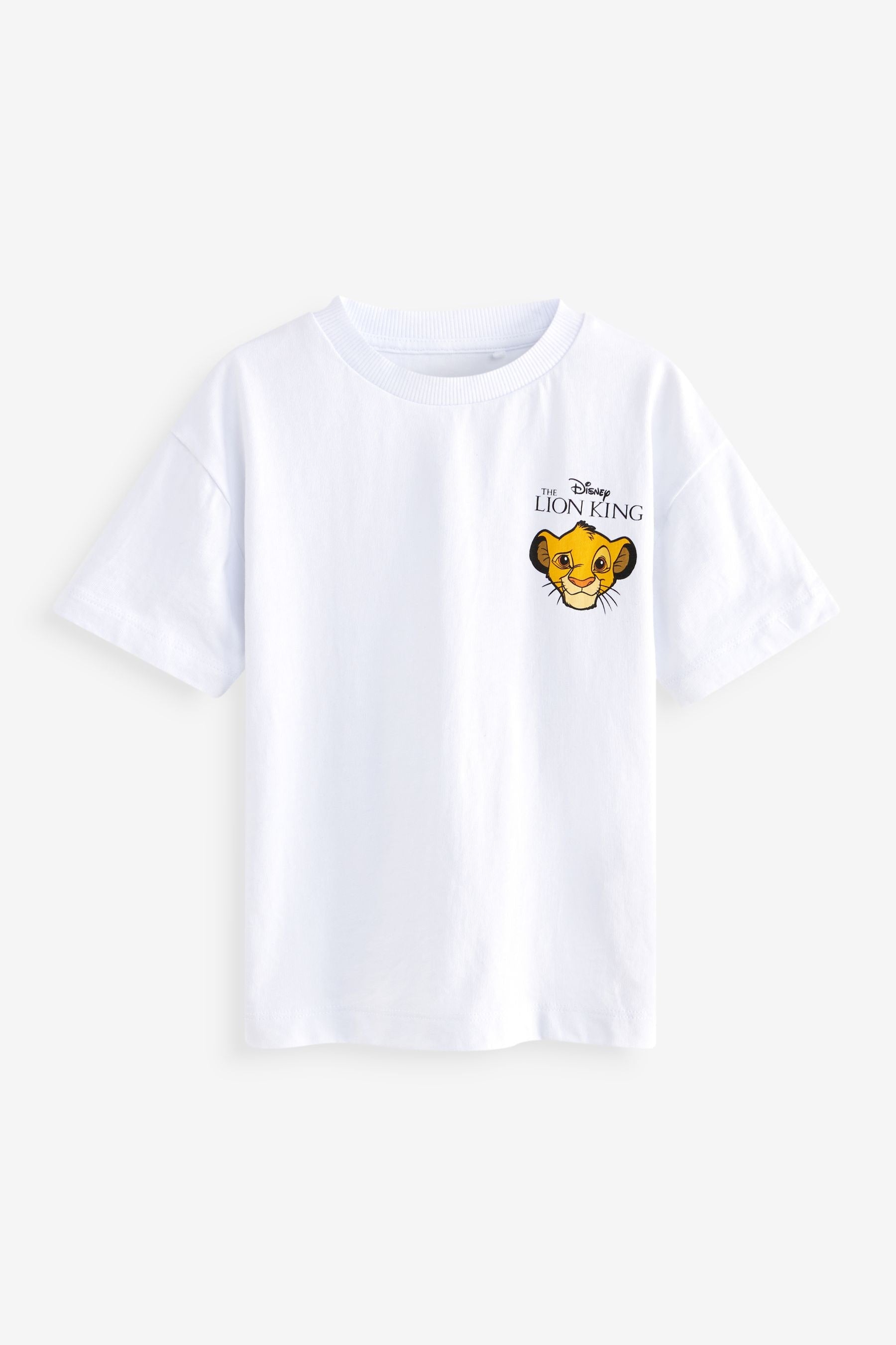 White Simba Lion King Short Sleeve T-Shirt (6mths-8yrs)