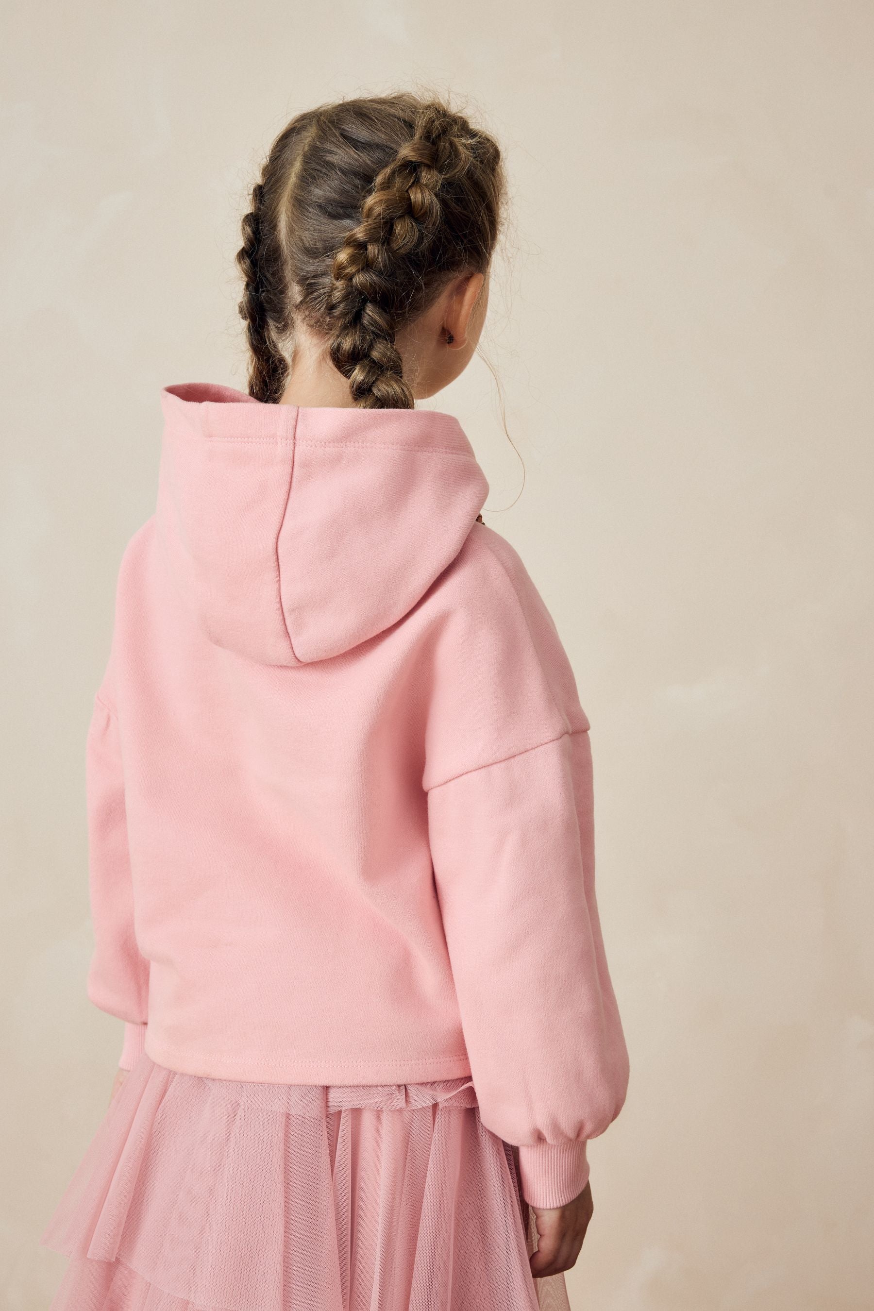 Pink Sequin Hoodie (3-16yrs)