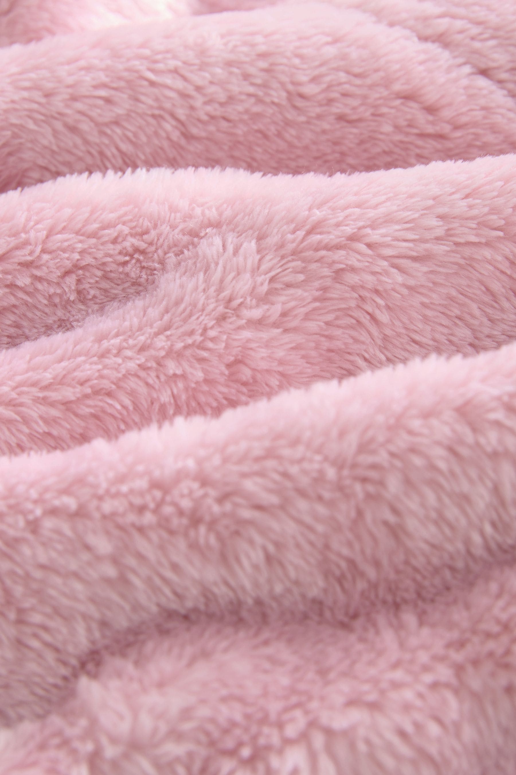 Pink Longline Soft Touch Fleece Dressing Gown (7-16yrs)