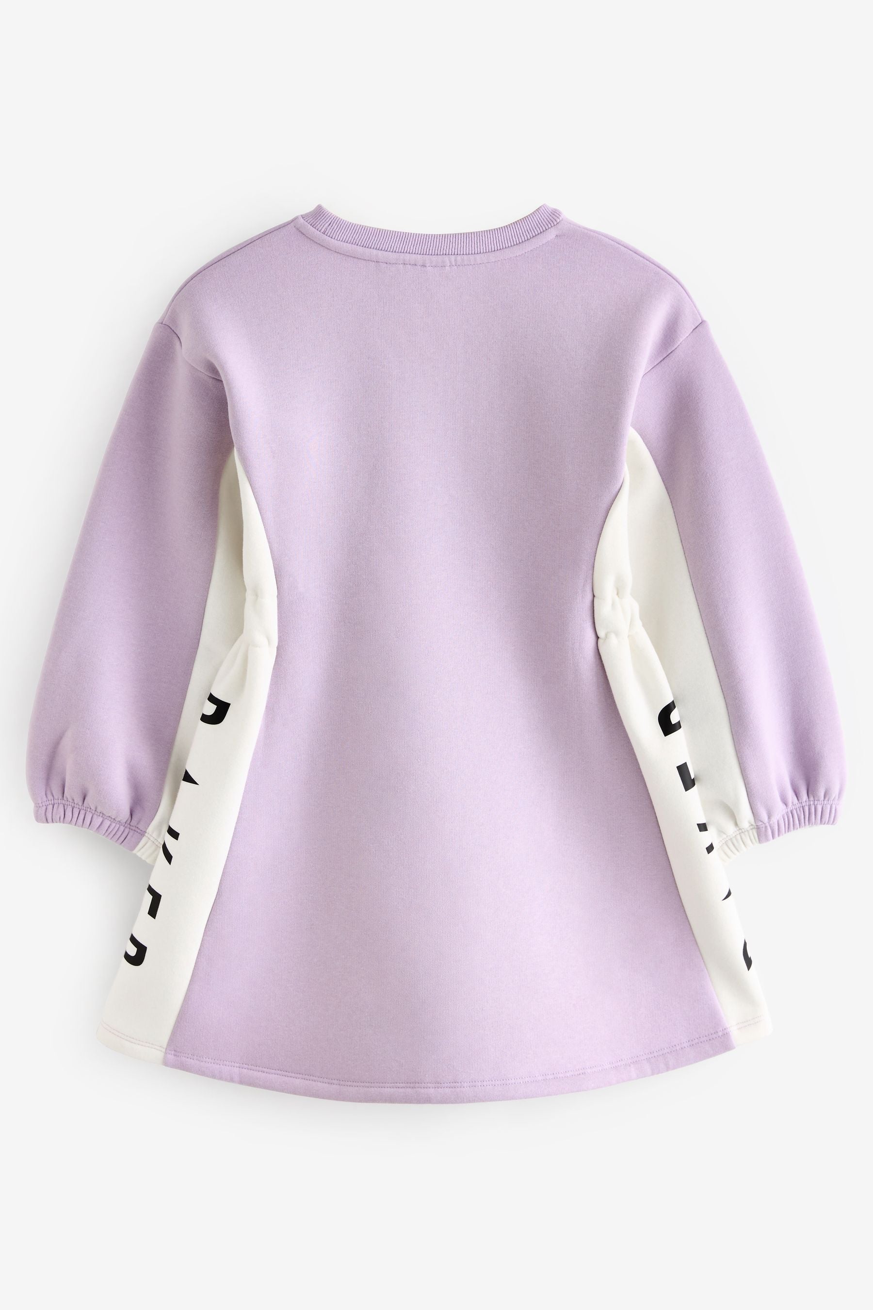 Baker by Ted Baker Purple Panel Sweat Dress