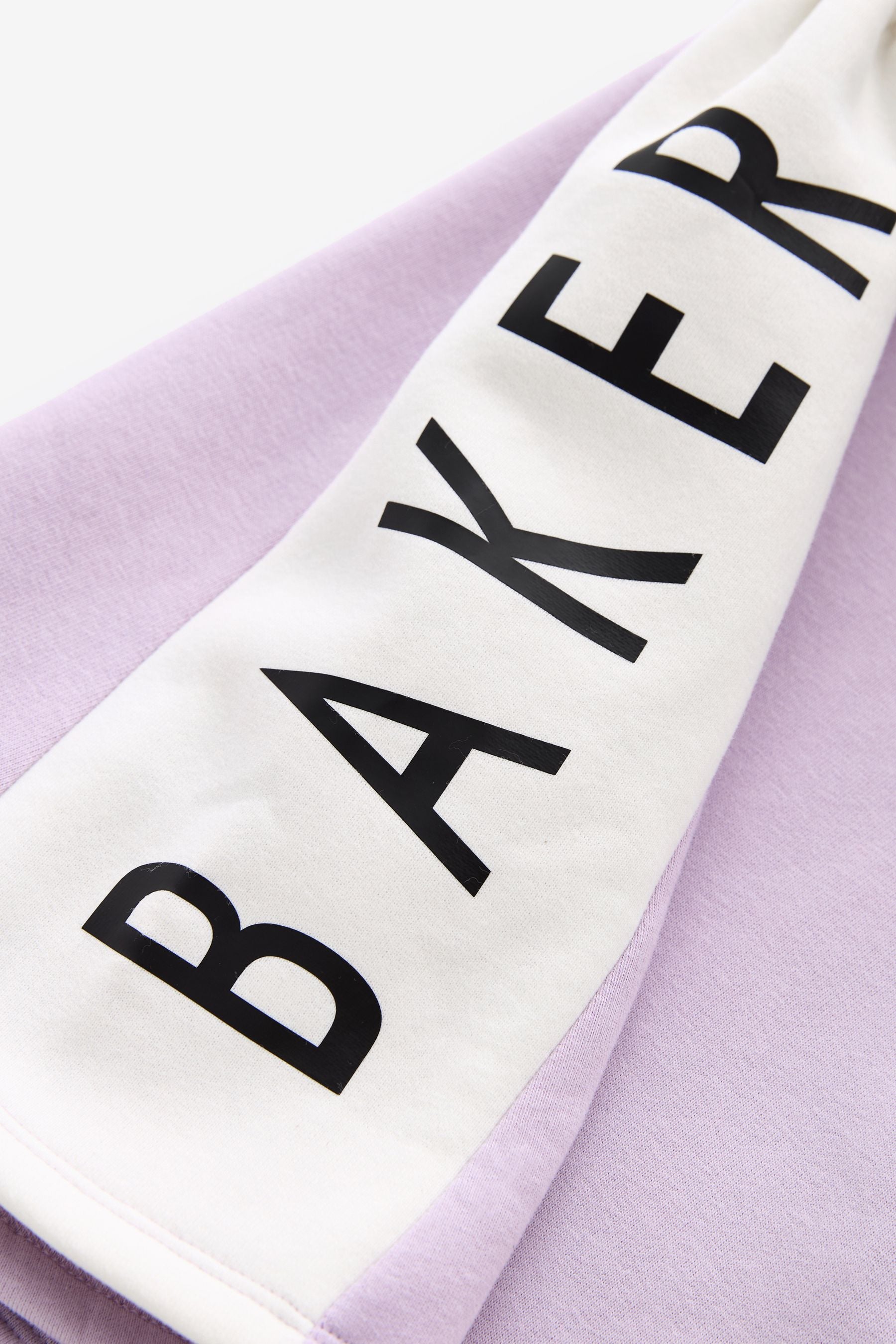 Baker by Ted Baker Purple Panel Sweat Dress