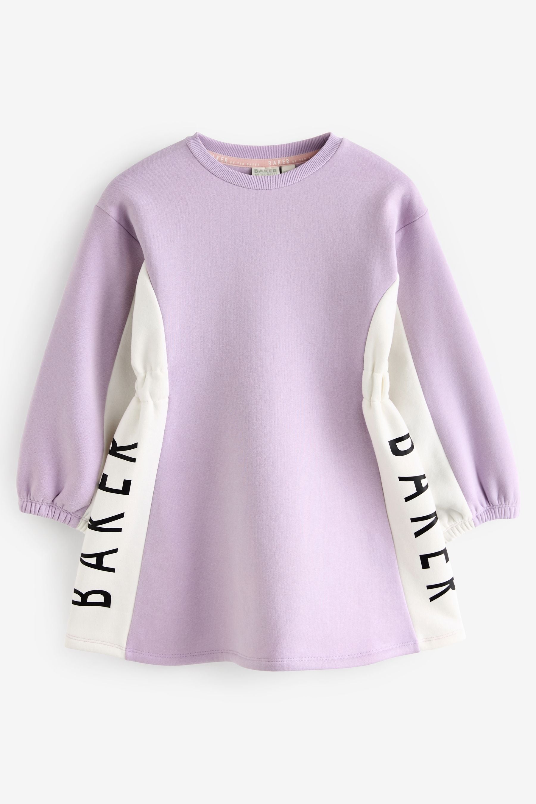 Baker by Ted Baker Purple Panel Sweat Dress