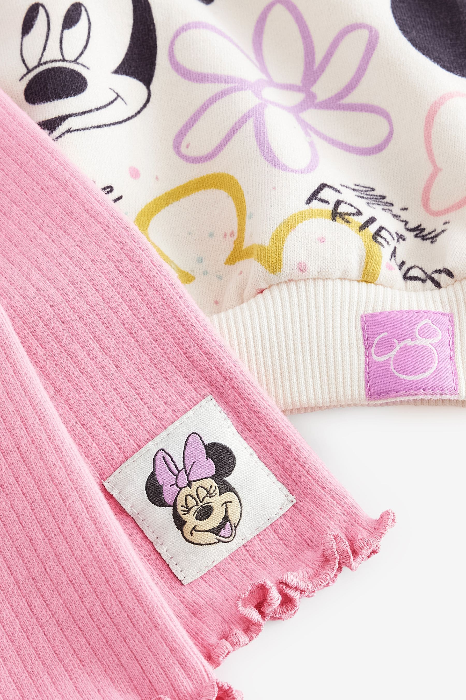 Pink Mickey and Friends Sweatshirt and Leggings Set (3mths-7yrs)