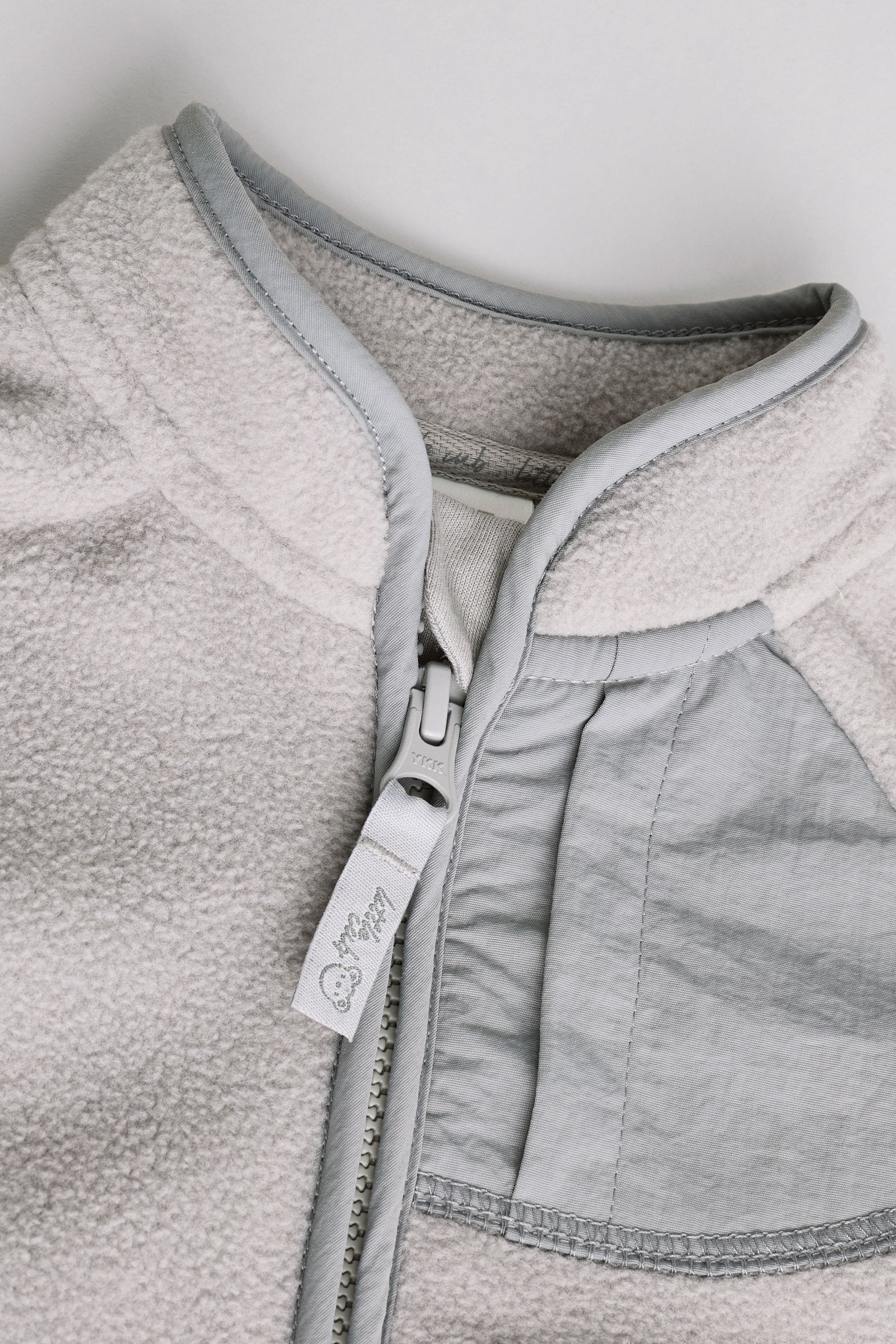 Grey Baby Micro Fleece Jacket (0mths-2yrs)