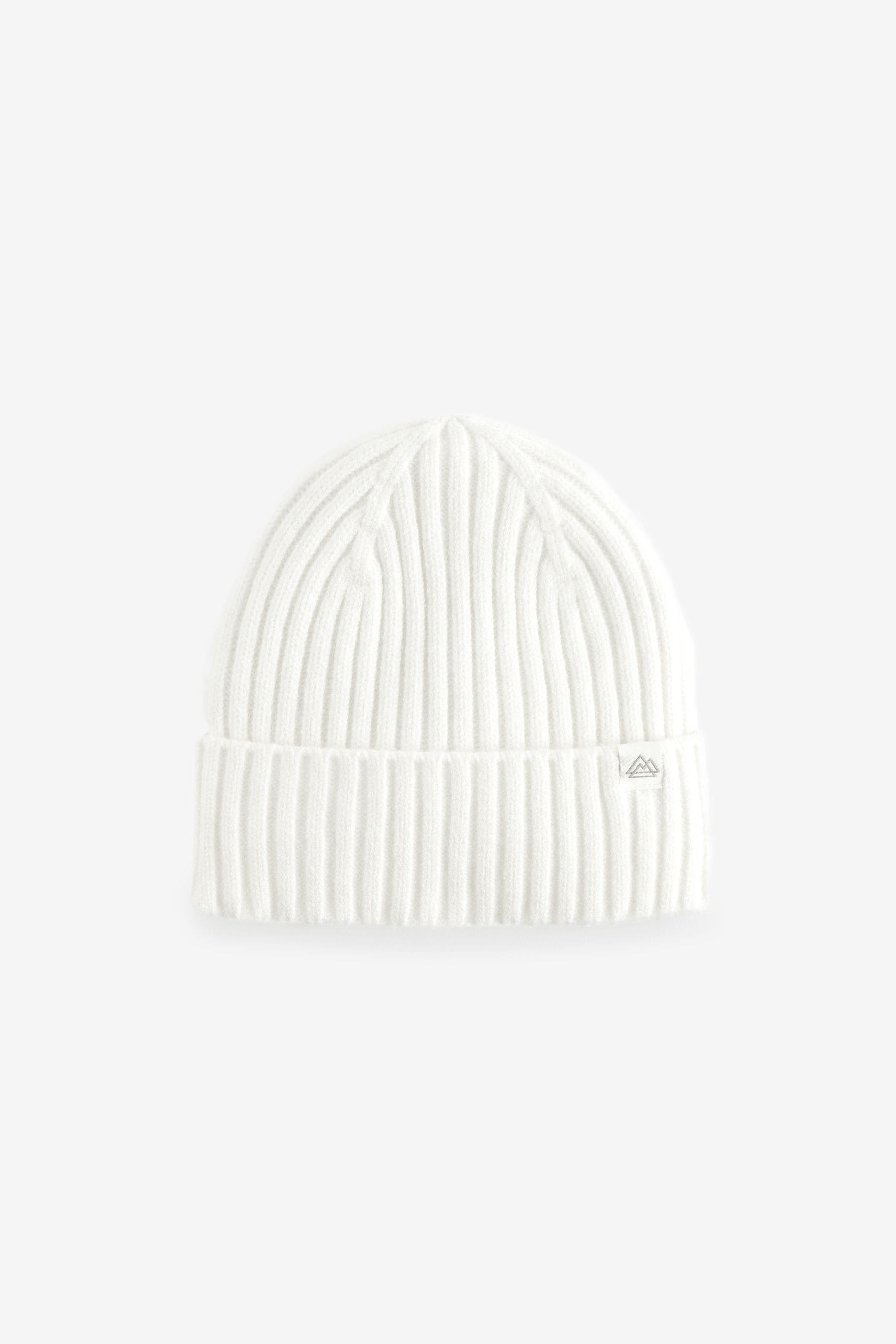 White Knitted Beanie Hat (1-16yrs)