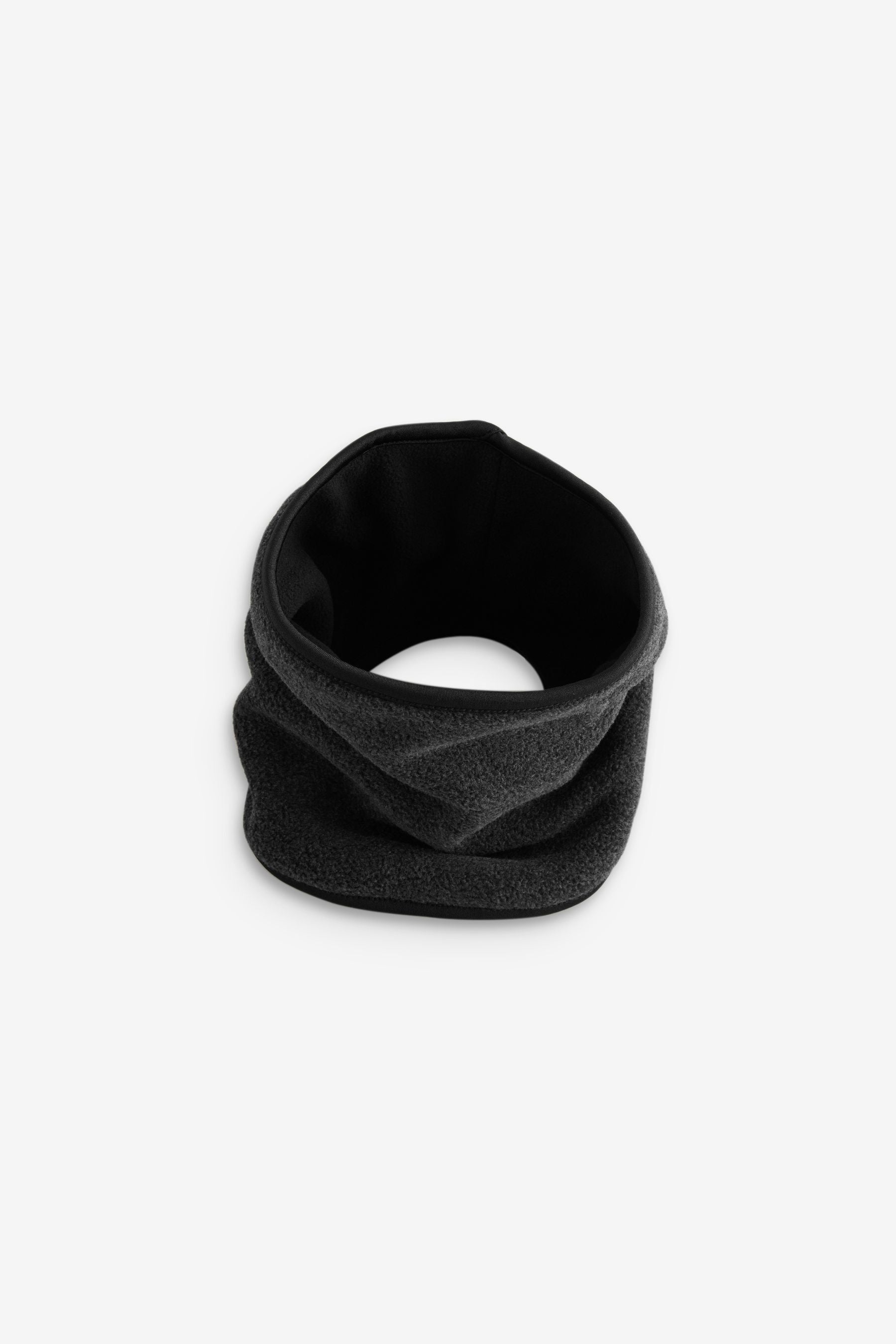 Black Reversible Fleece Snood (3-16yrs)