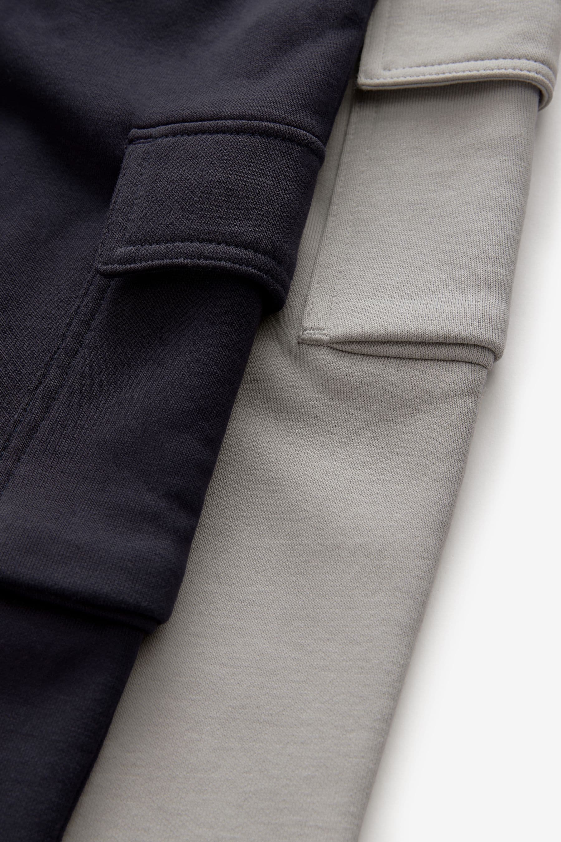 Navy/Grey Cargo Joggers 2 Pack (3-16yrs)