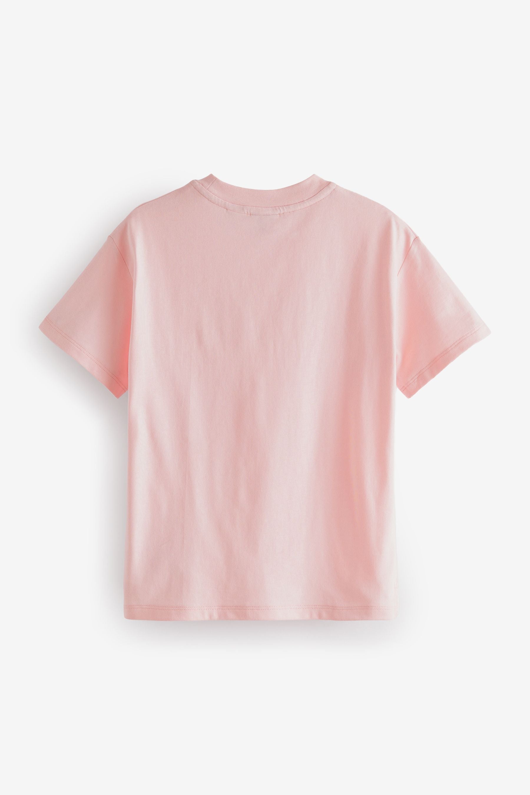 Baker by Ted Baker Pink/White 100% Cotton T-Shirts 5 Pack