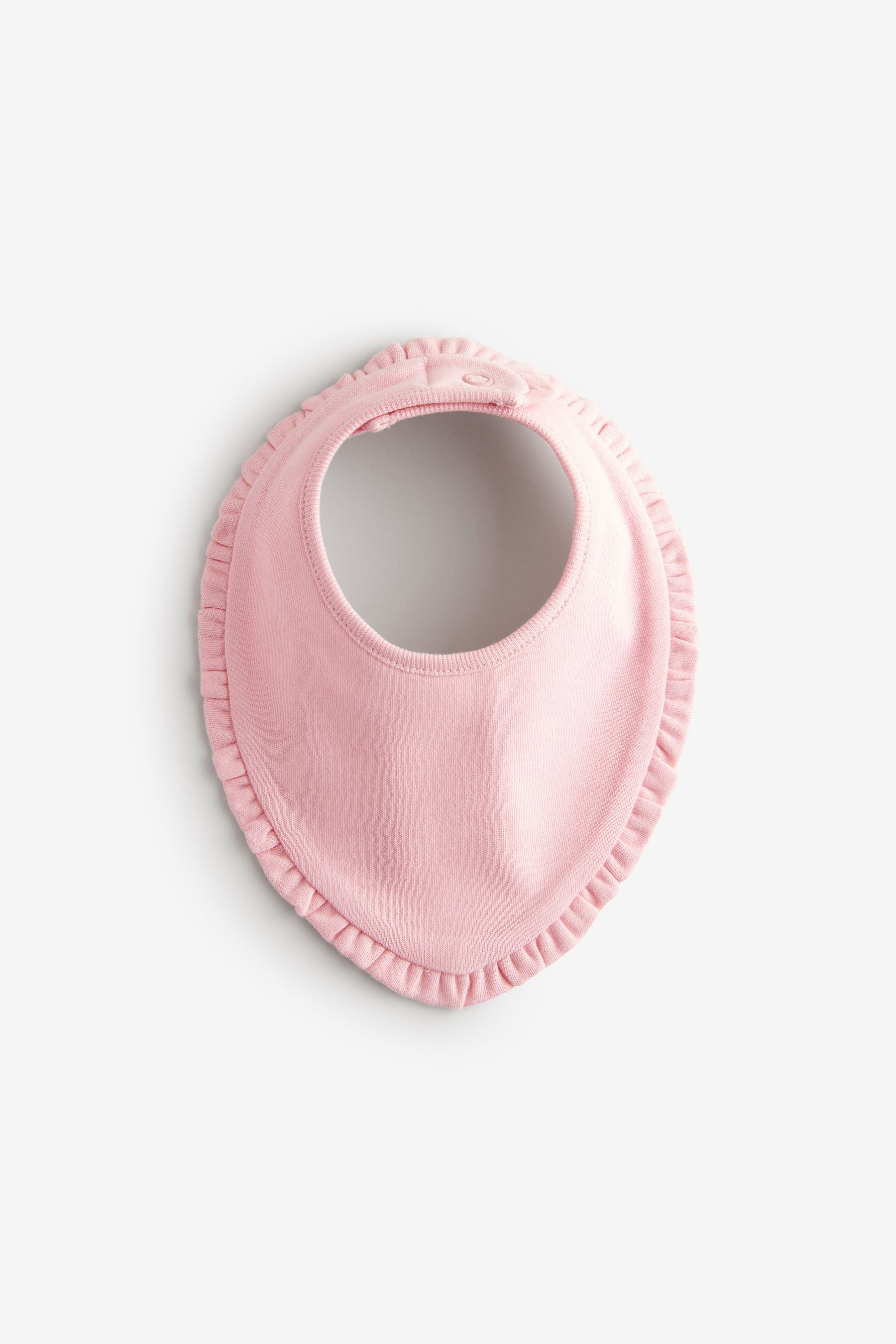 Pink Frill Baby Bibs 3 Pack