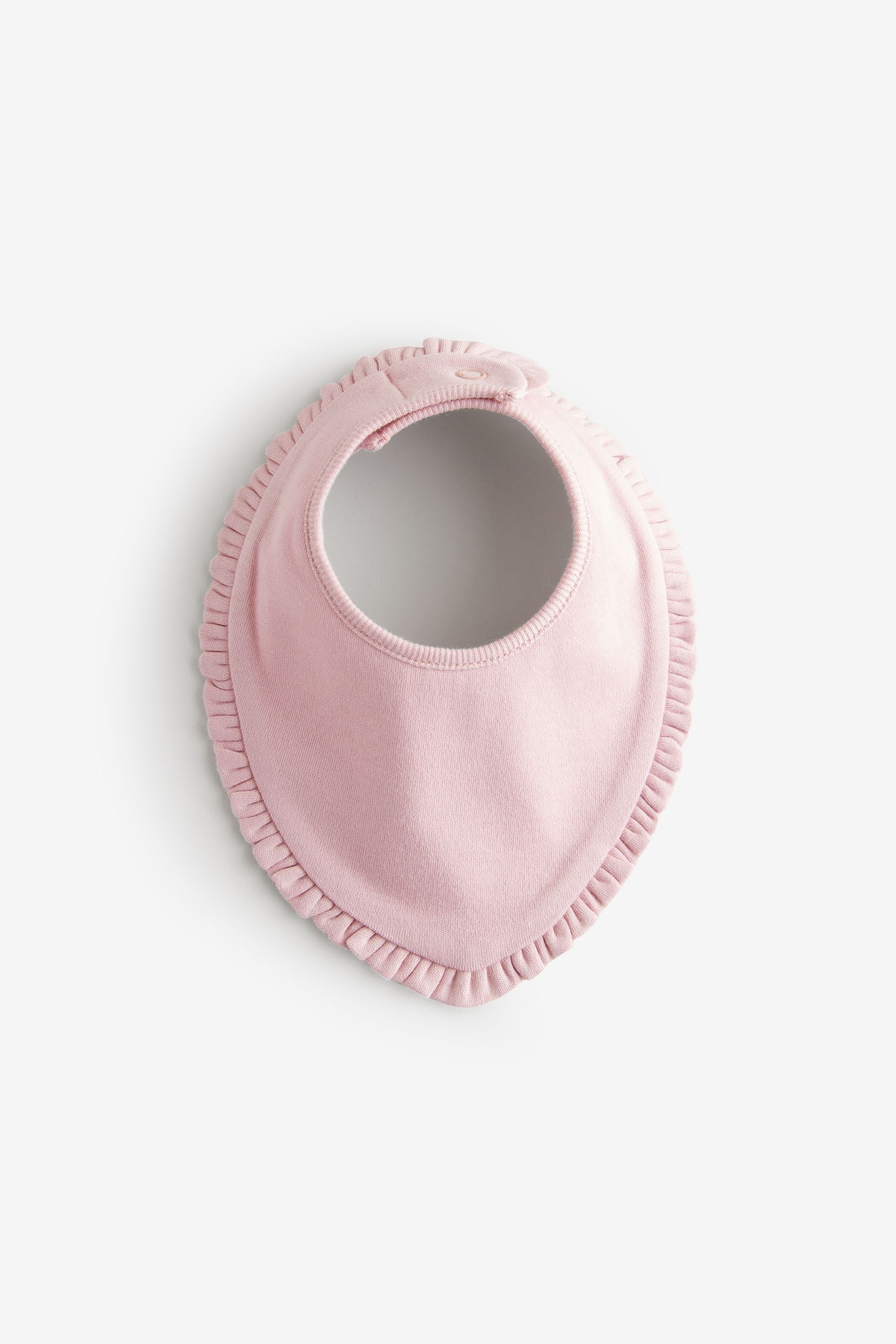 Pink Frill Baby Bibs 3 Pack