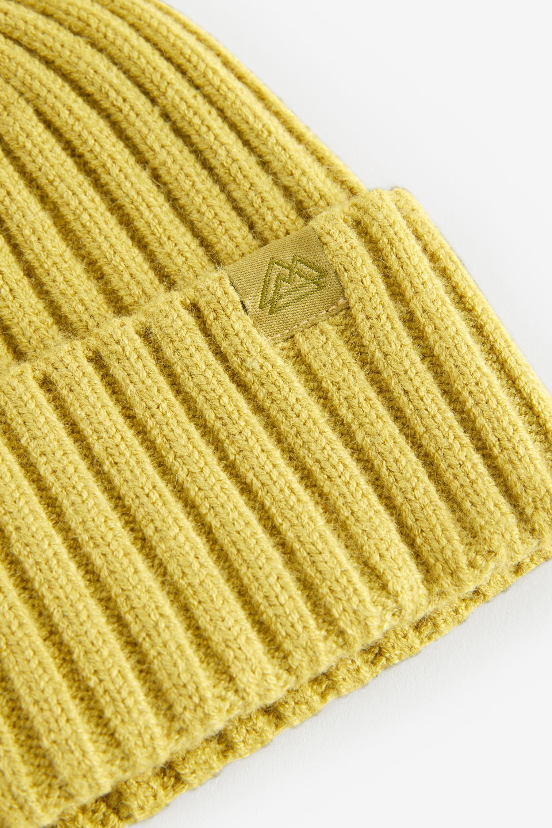 Citrine Yellow Knitted Beanie Hat (1-16yrs)