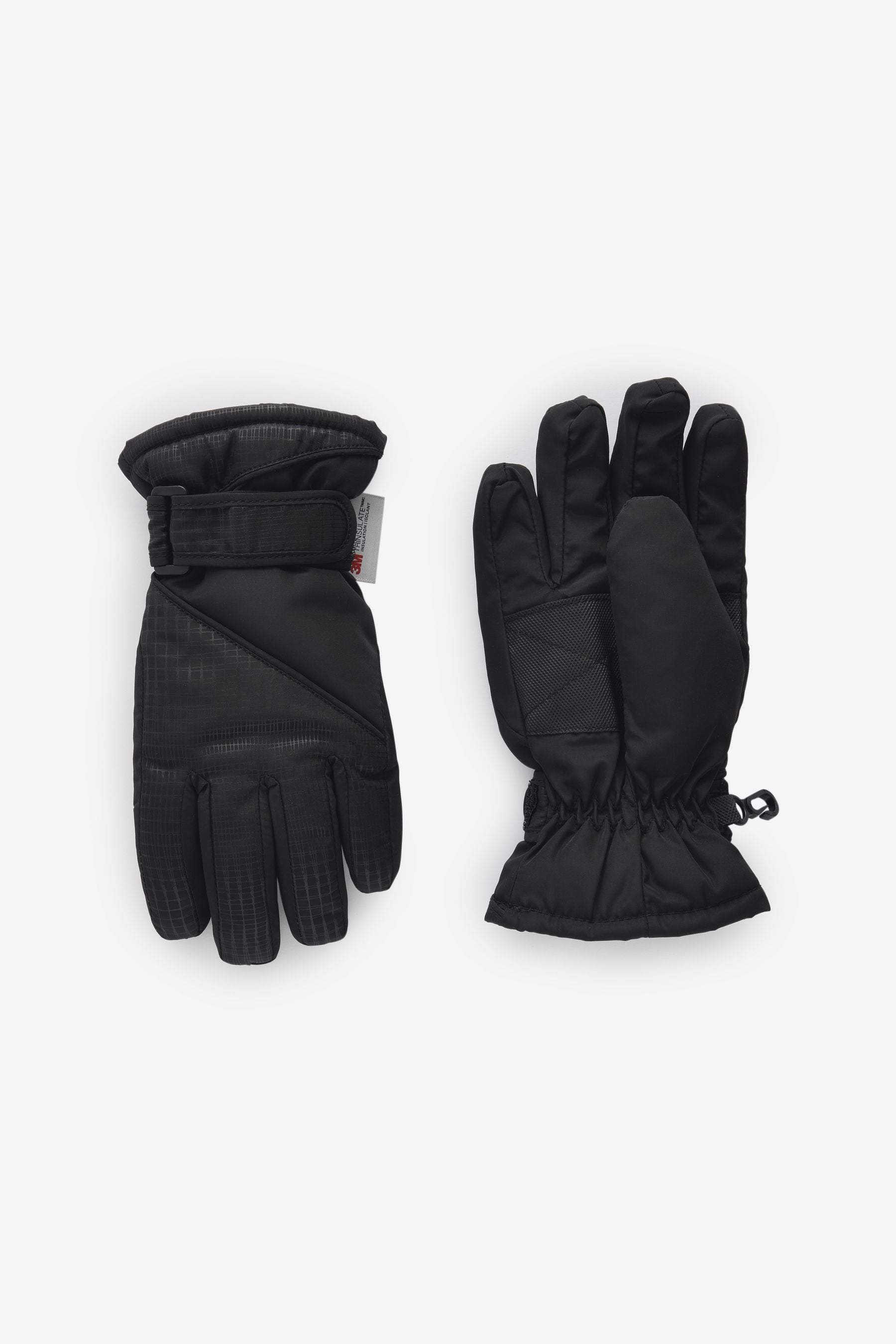 Black Ski Gloves (3-16yrs)