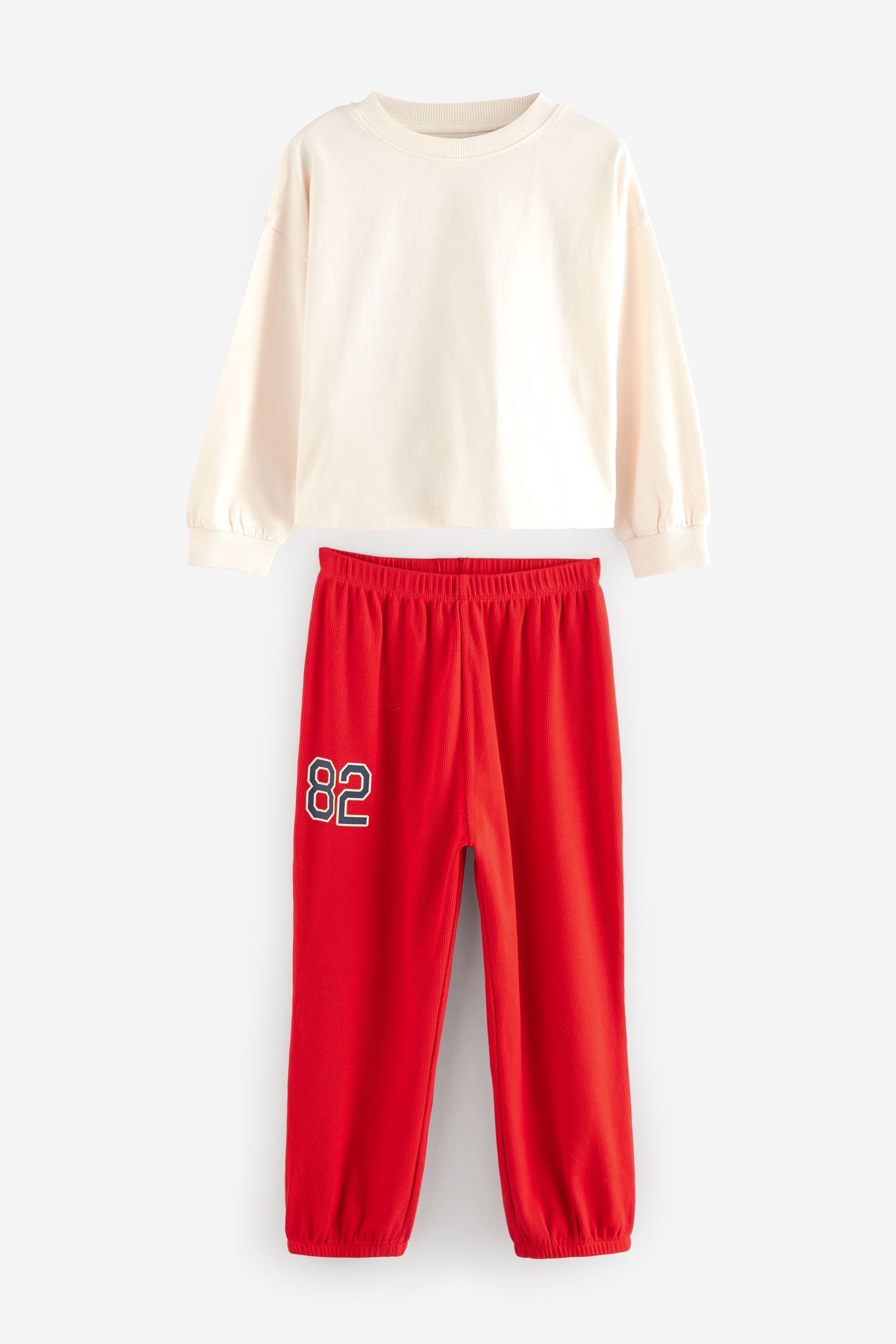 Red/Blue Collegiate Jogger Pyjamas 3 Pack (3-16yrs)