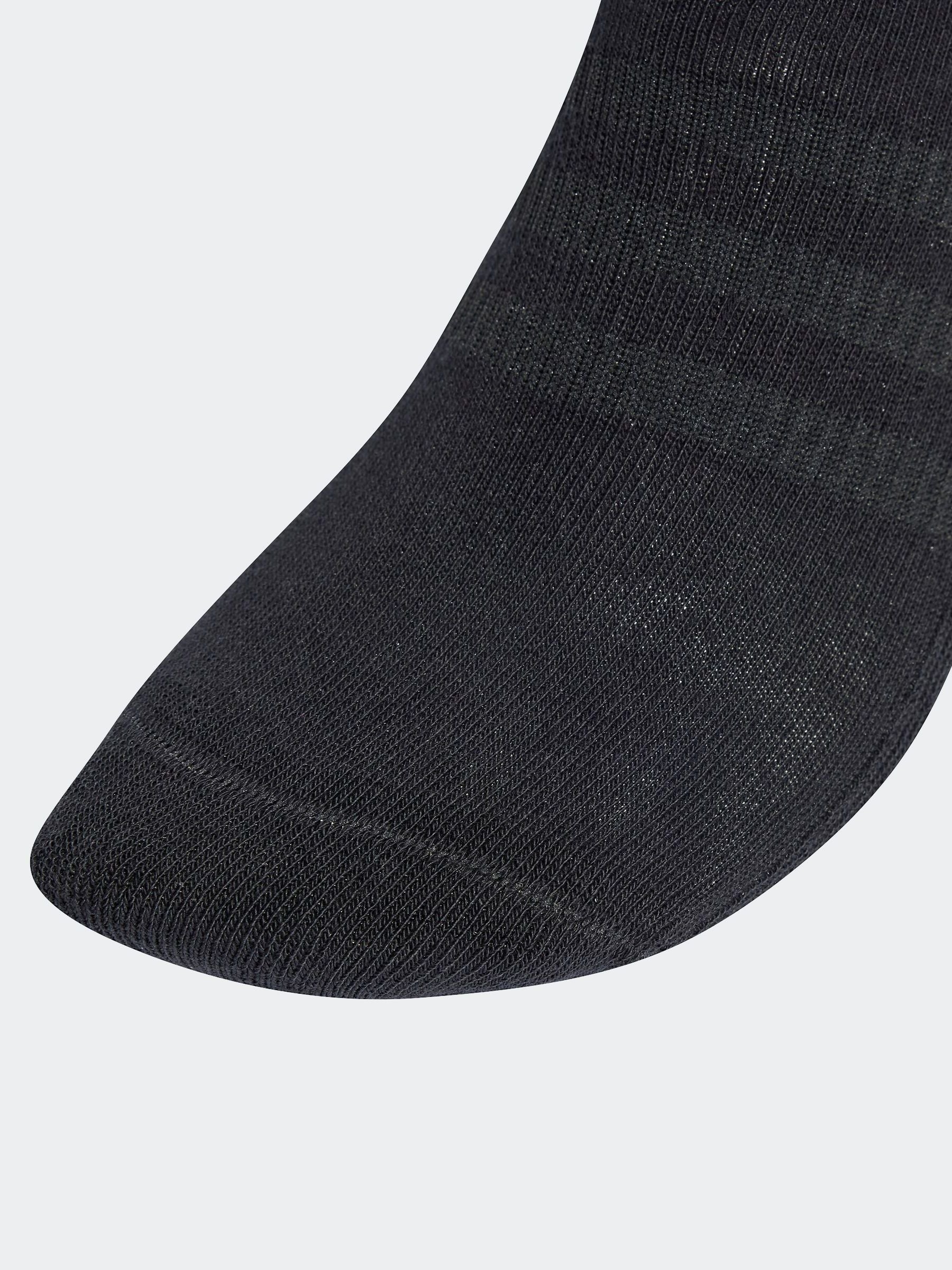 adidas Black/White Cushioned Sportswear Ankle Socks 3 Pack