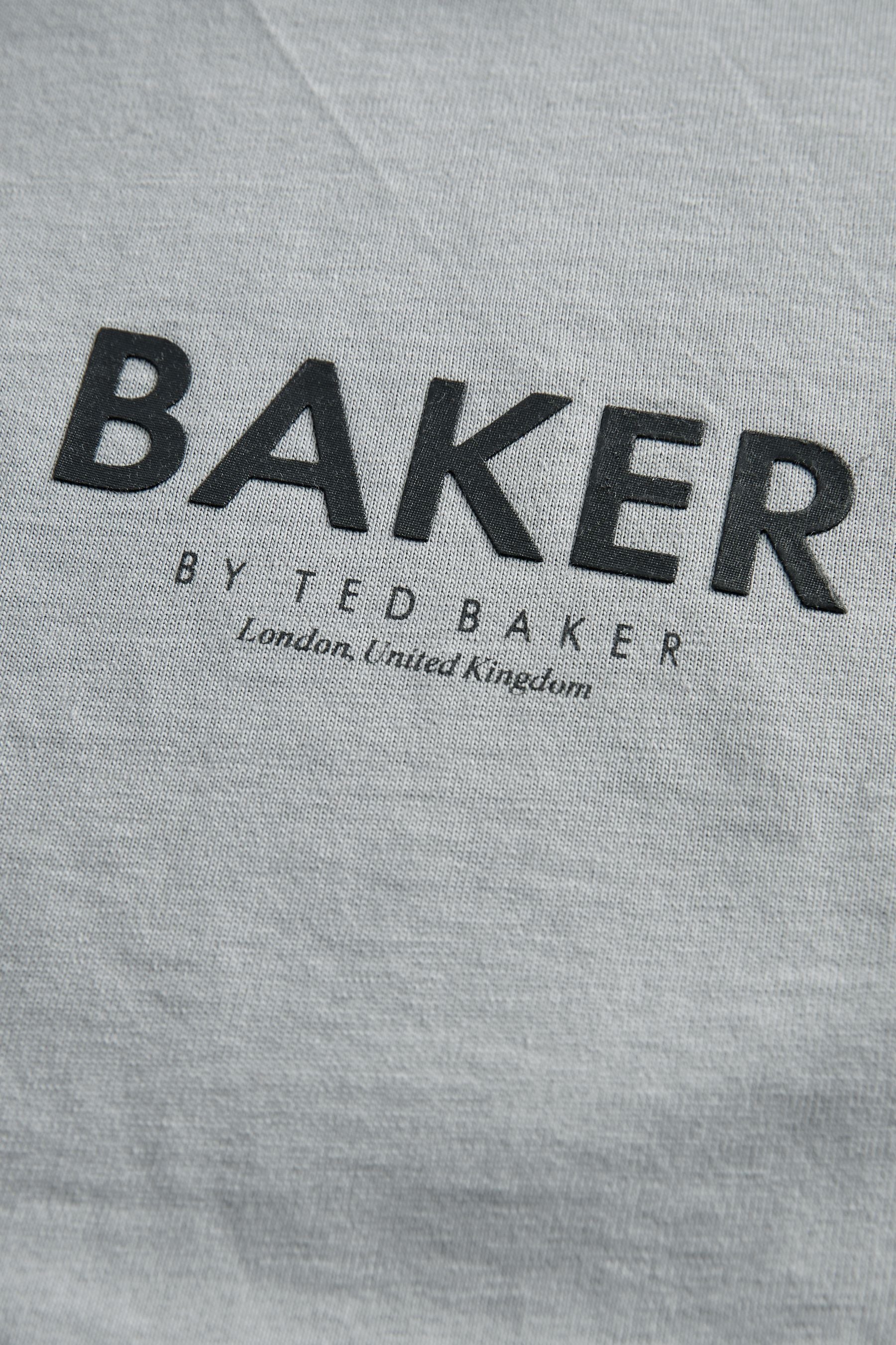 Baker by Ted Baker Oversized 100% Cotton T-Shirt and Sweat Shorts Set