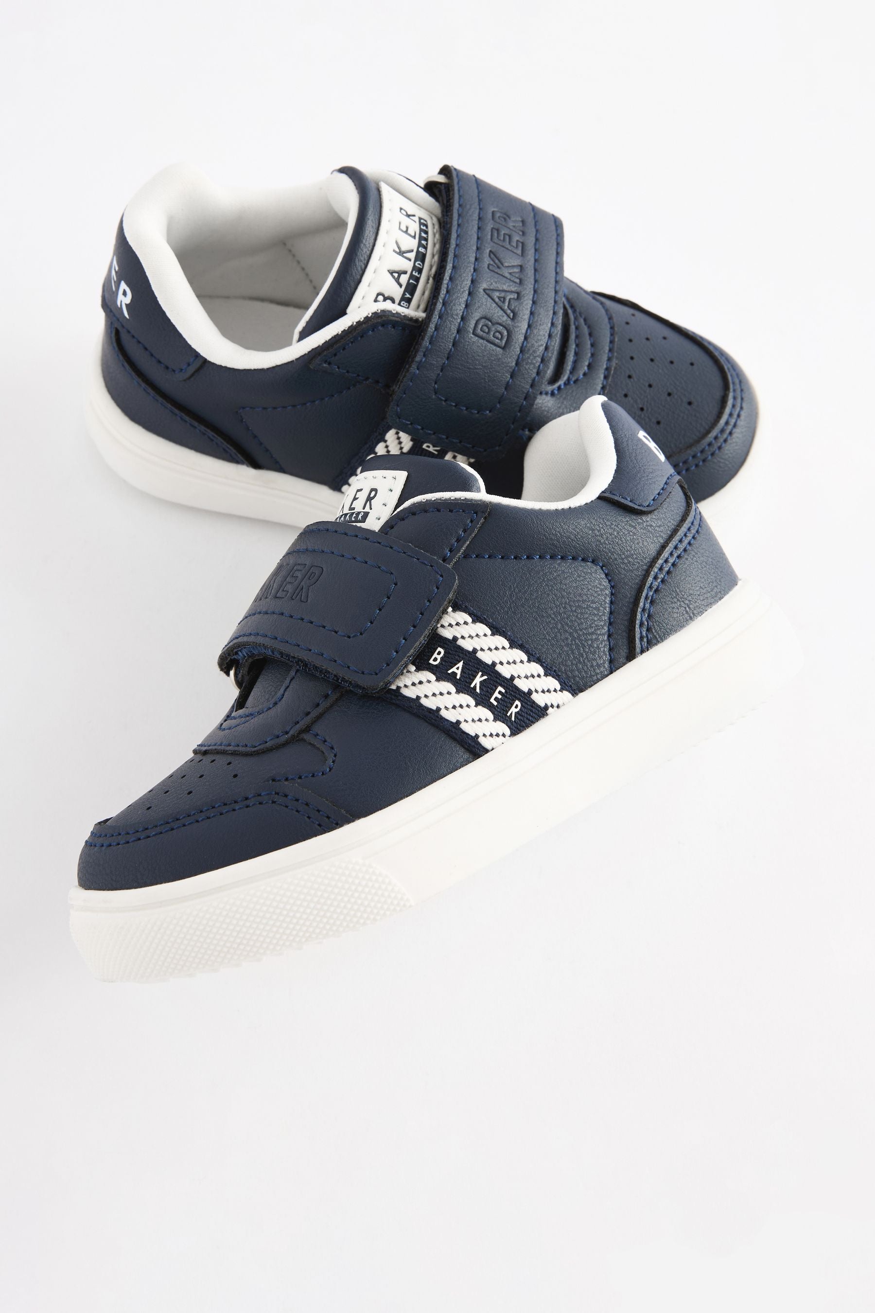 Baker by Ted Baker Boys Branded Tape Trainers