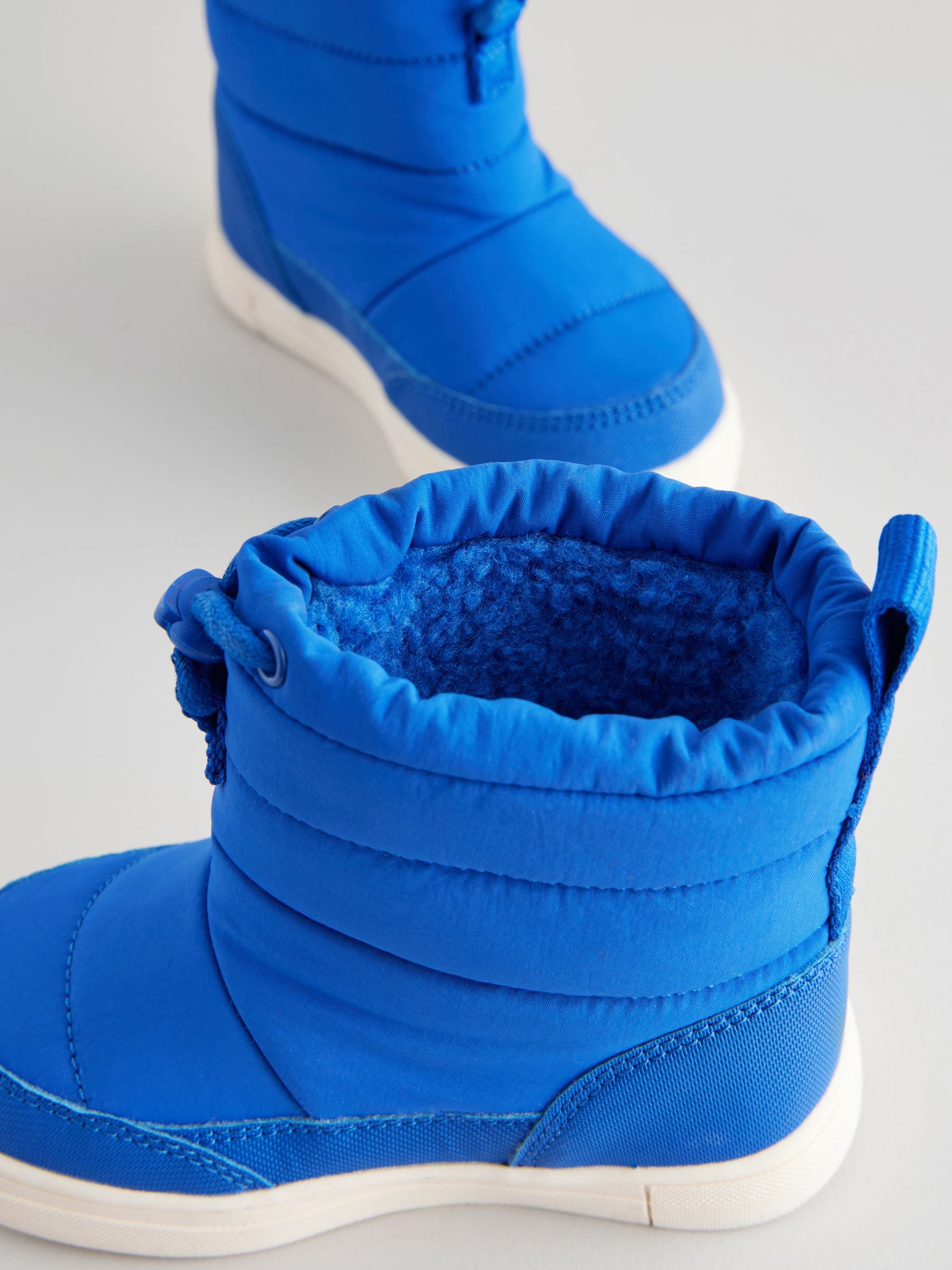 Blue Thermal Thinsulate™ Lined Quilted Water Resistant Boots