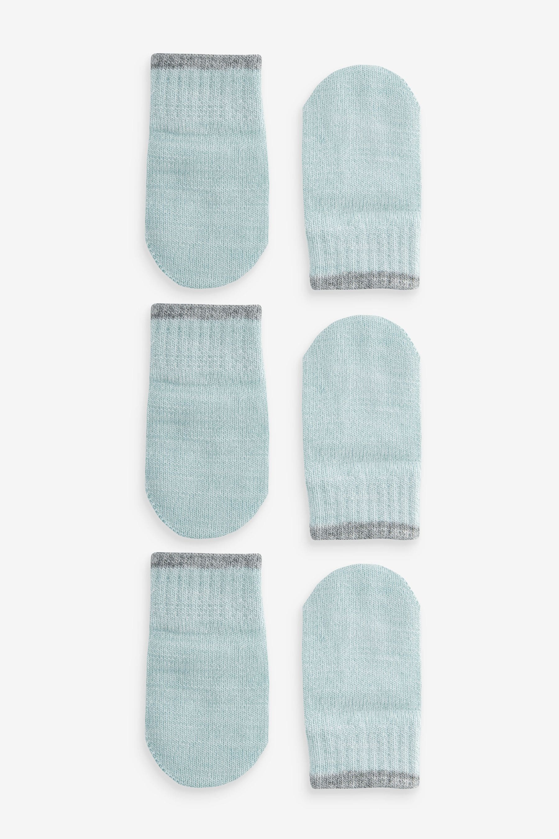 Light Blue 3 Pair Magic Mittens Set (3mths-6yrs)