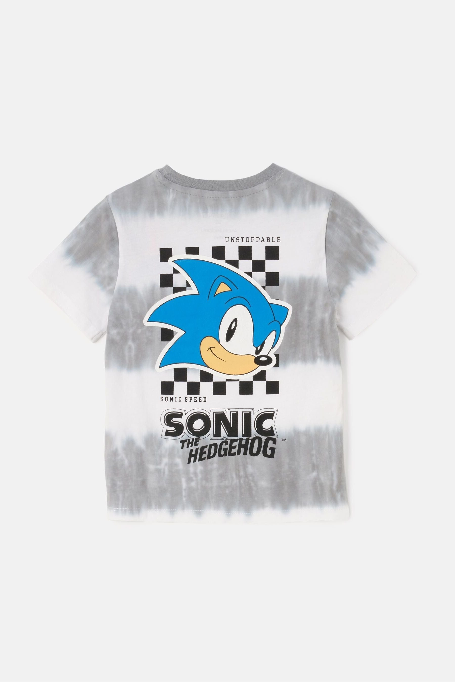 Grey Angel & Rocket Sonic Tie Dye T-Shirt