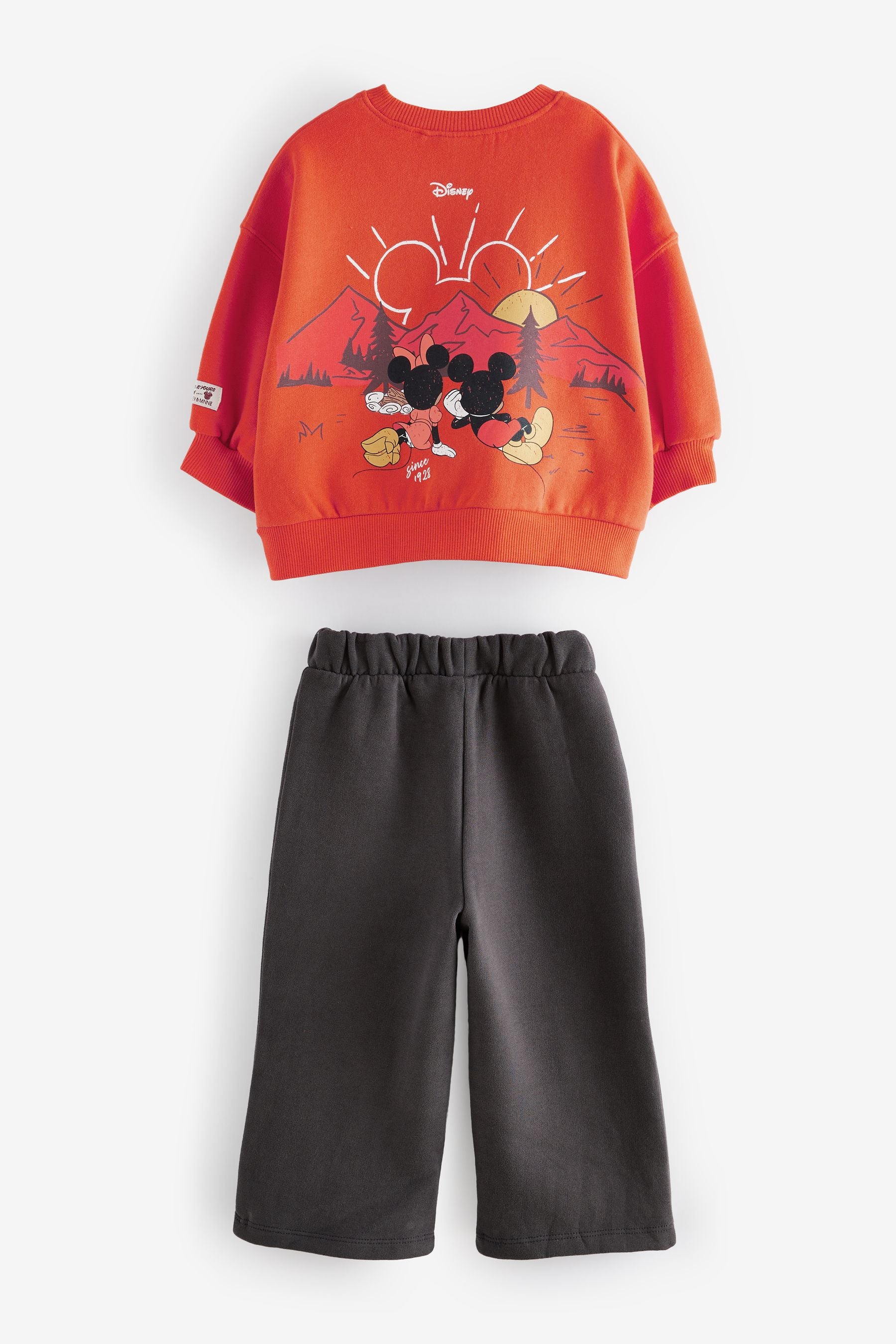 Orange Disney Sweatshirt and Wide Leg Joggers Set (3mths-7yrs)