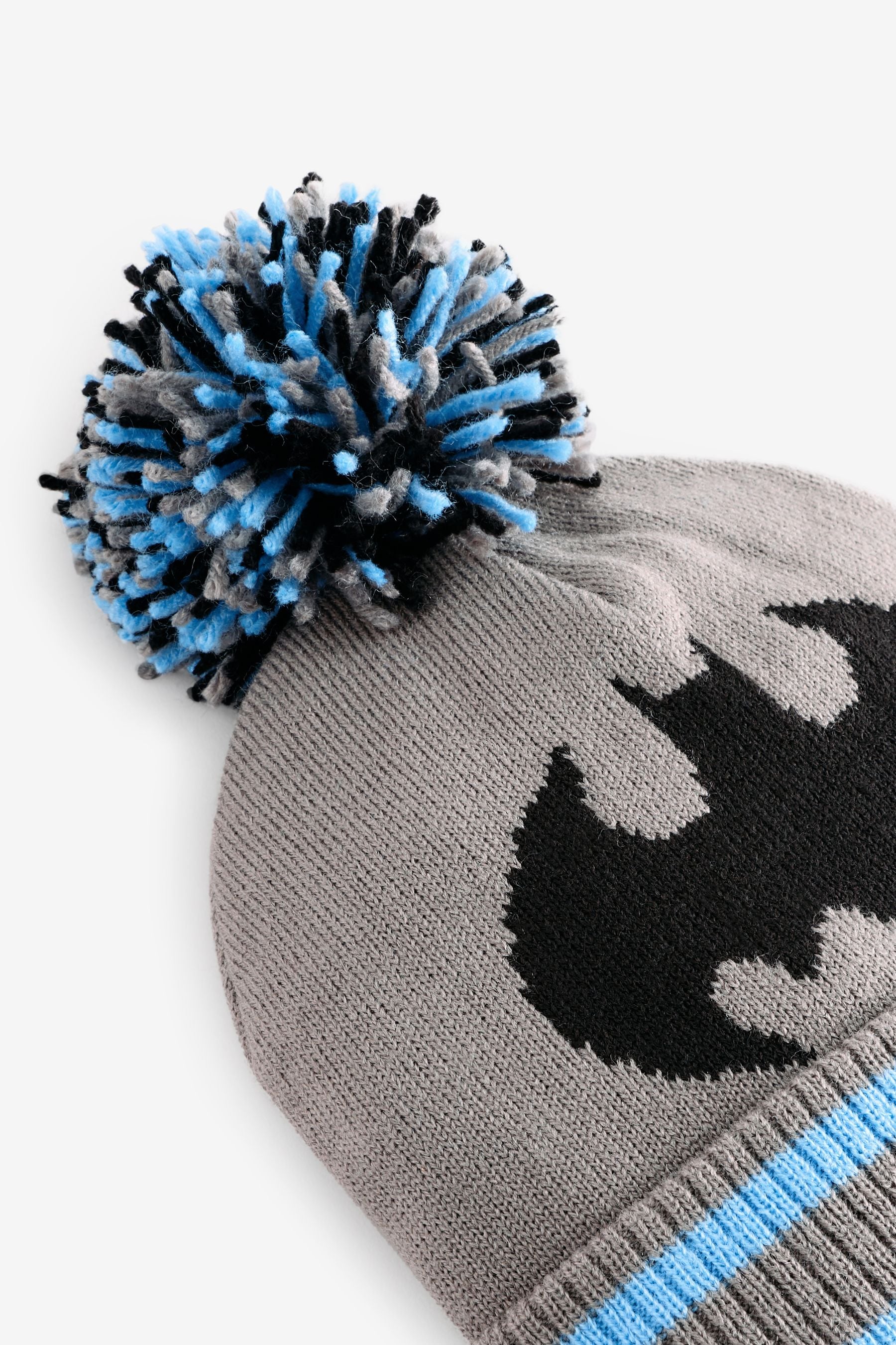 Batman License Pom Hat (1-13yrs)